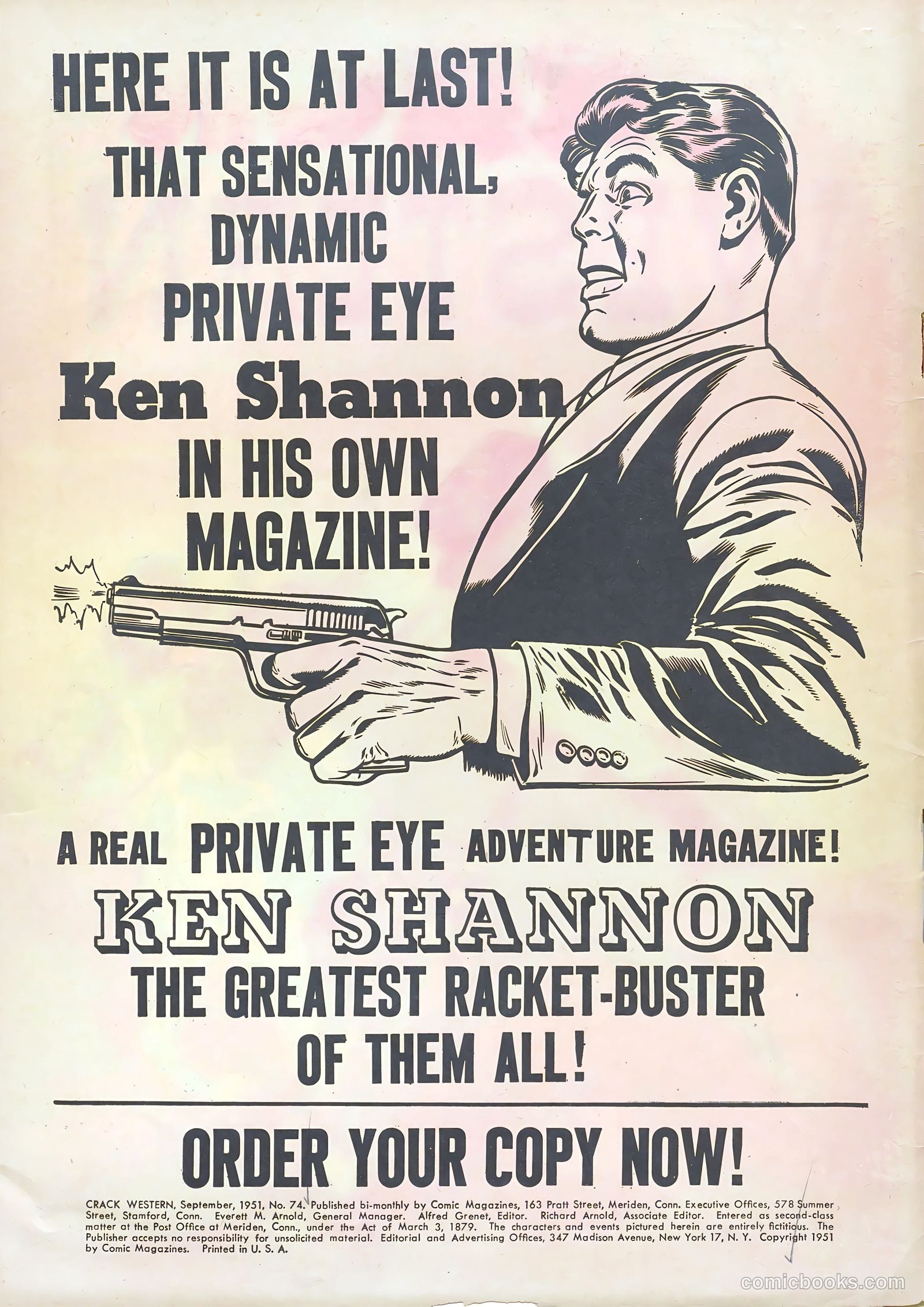 Crack Western #74 (1951) — page 2 of 36