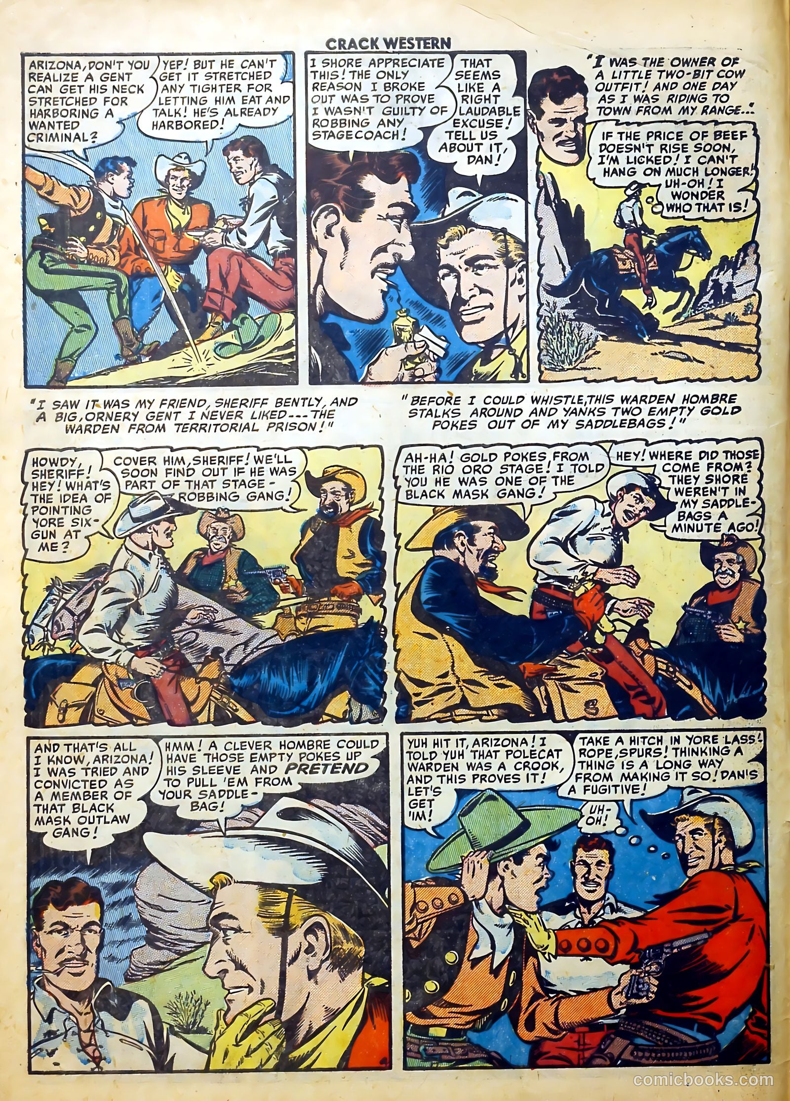Crack Western #74 (1951) — page 6 of 36