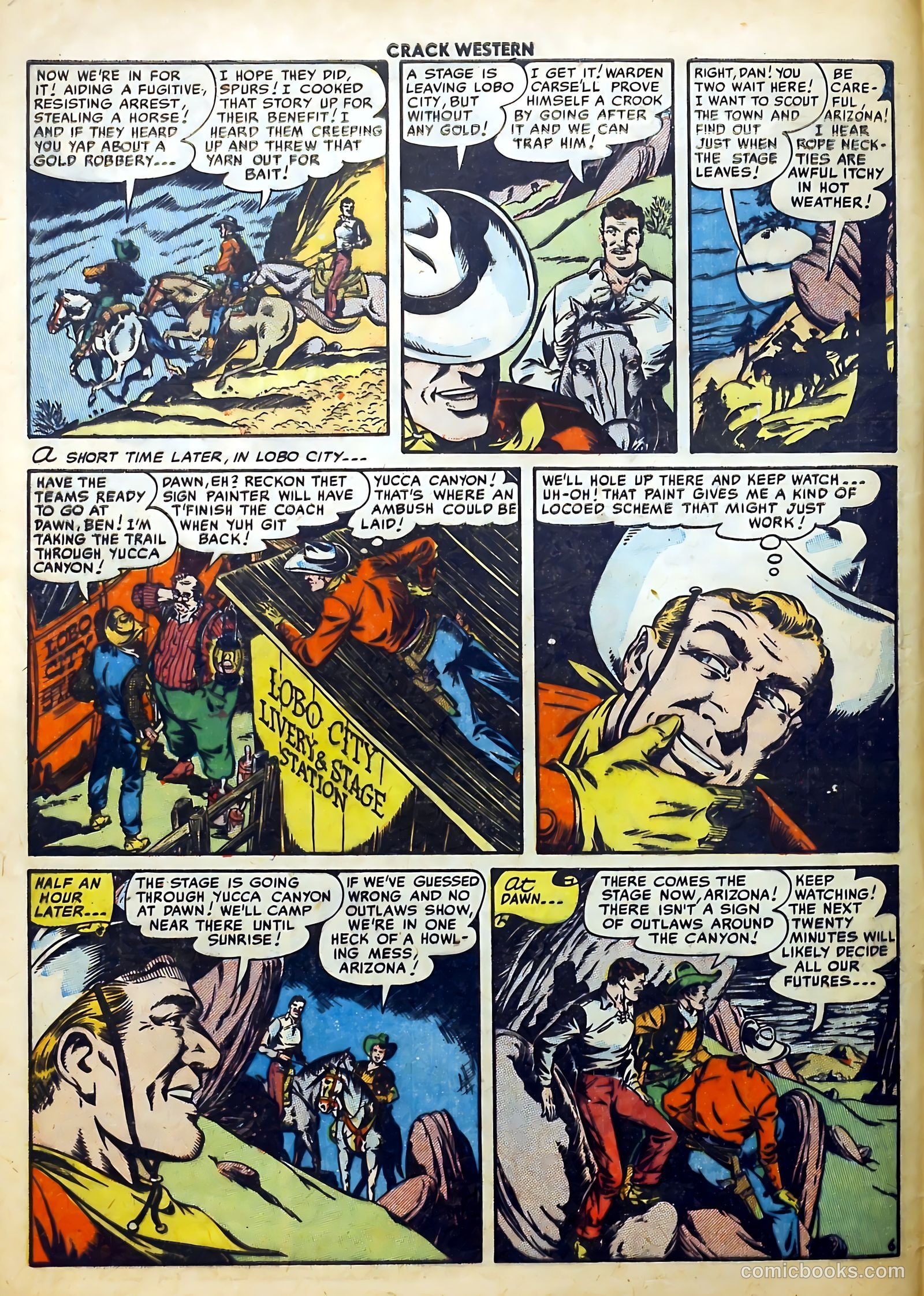 Crack Western #74 (1951) — page 8 of 36