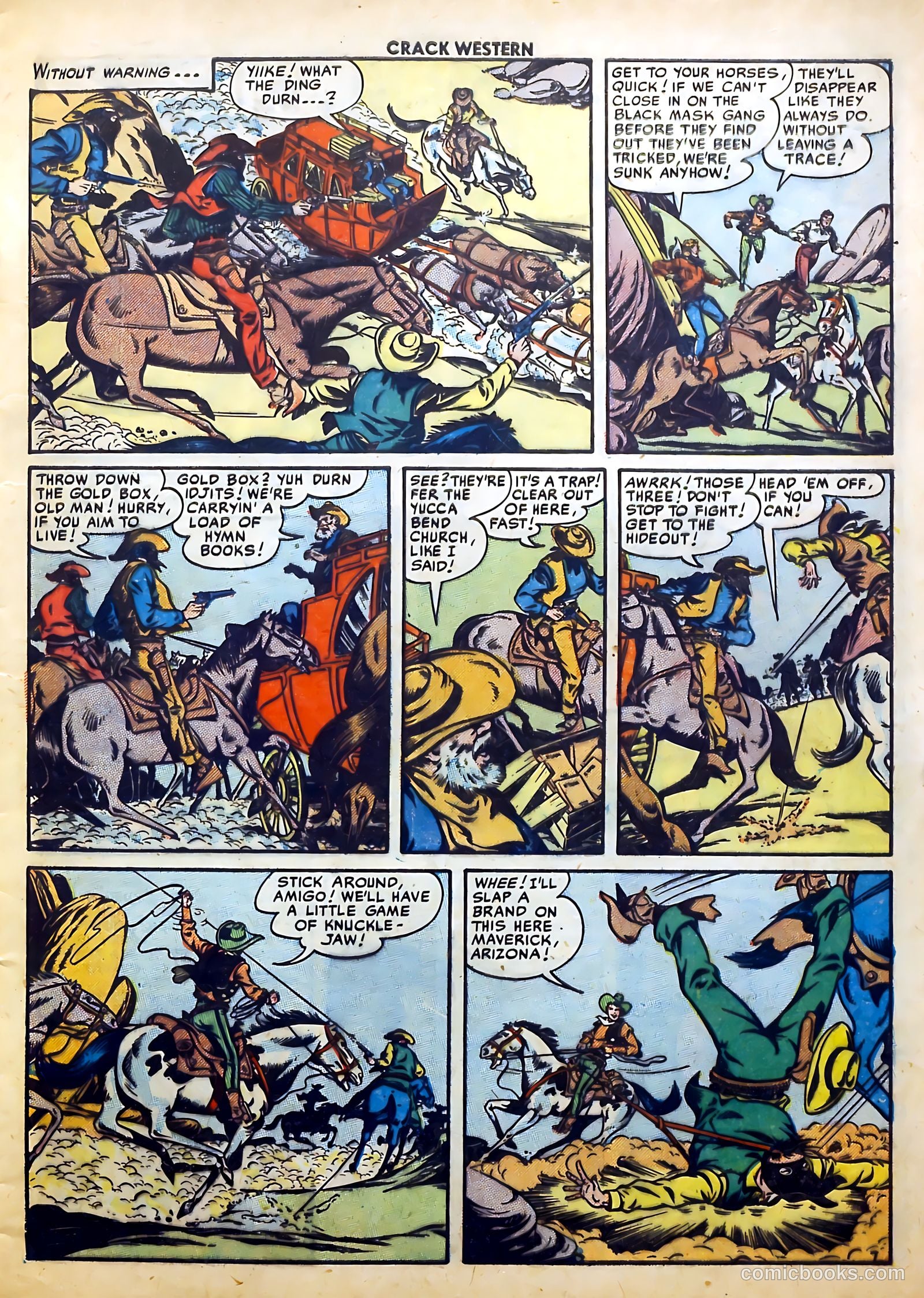 Crack Western #74 (1951) — page 9 of 36