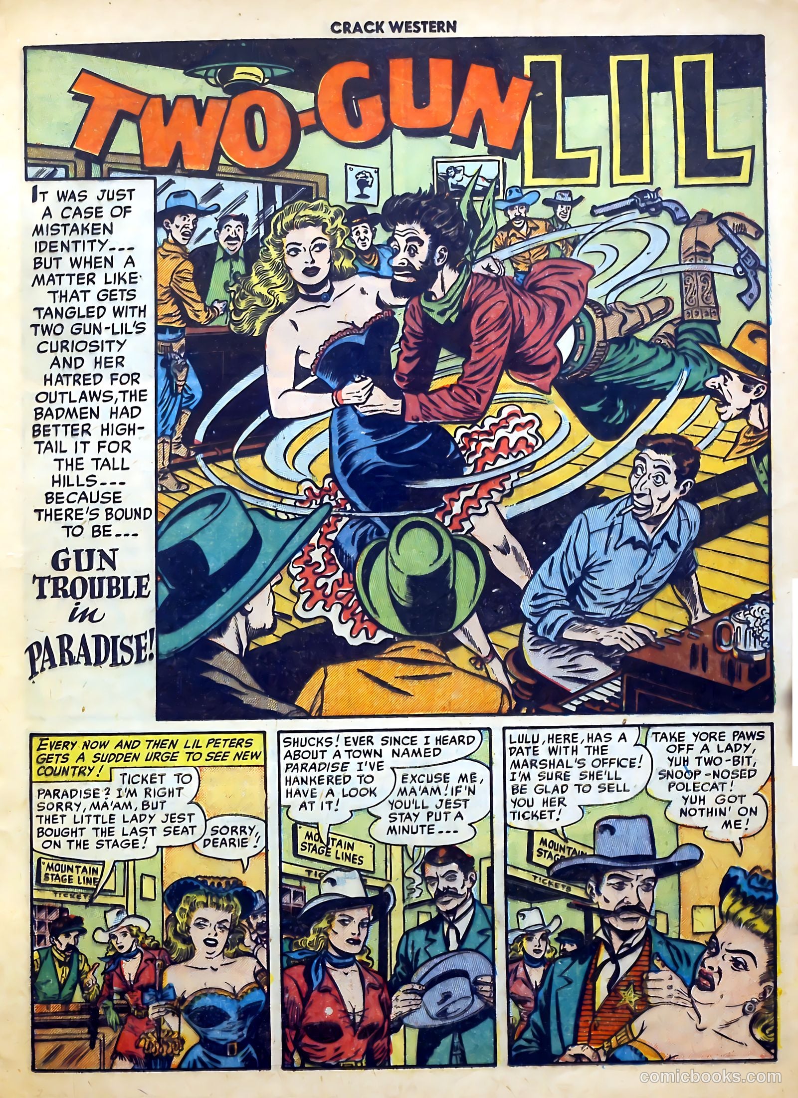 Crack Western #74 (1951) — page 13 of 36
