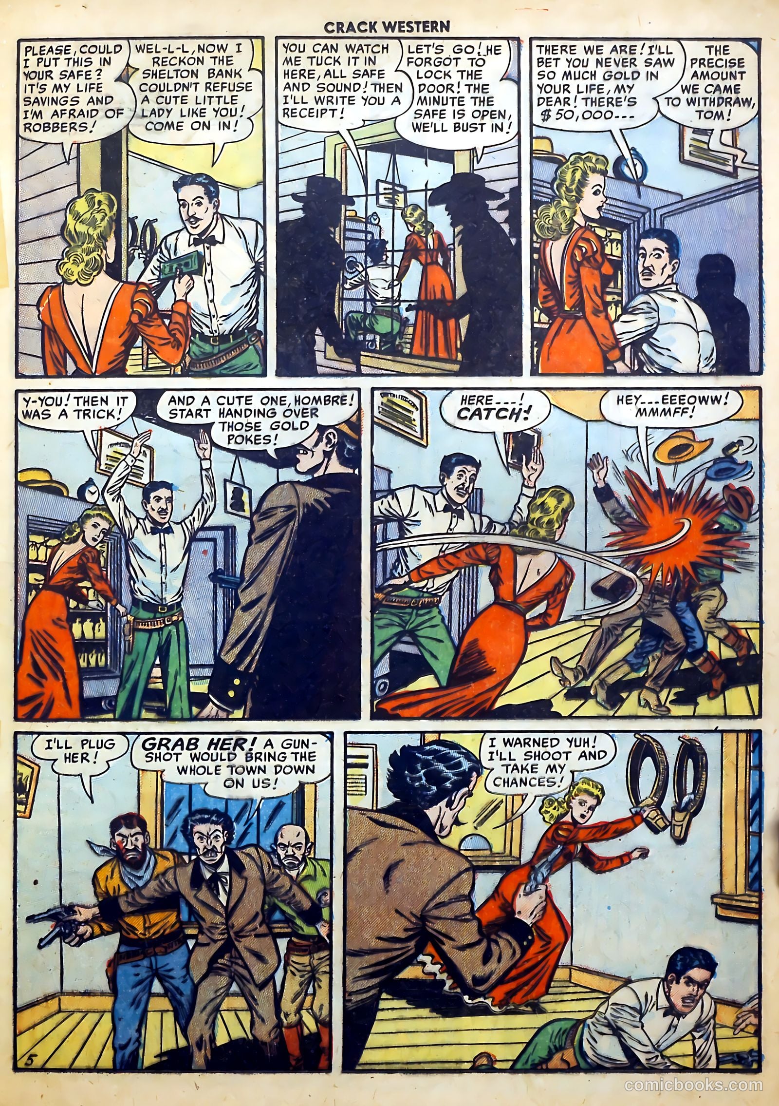 Crack Western #74 (1951) — page 17 of 36