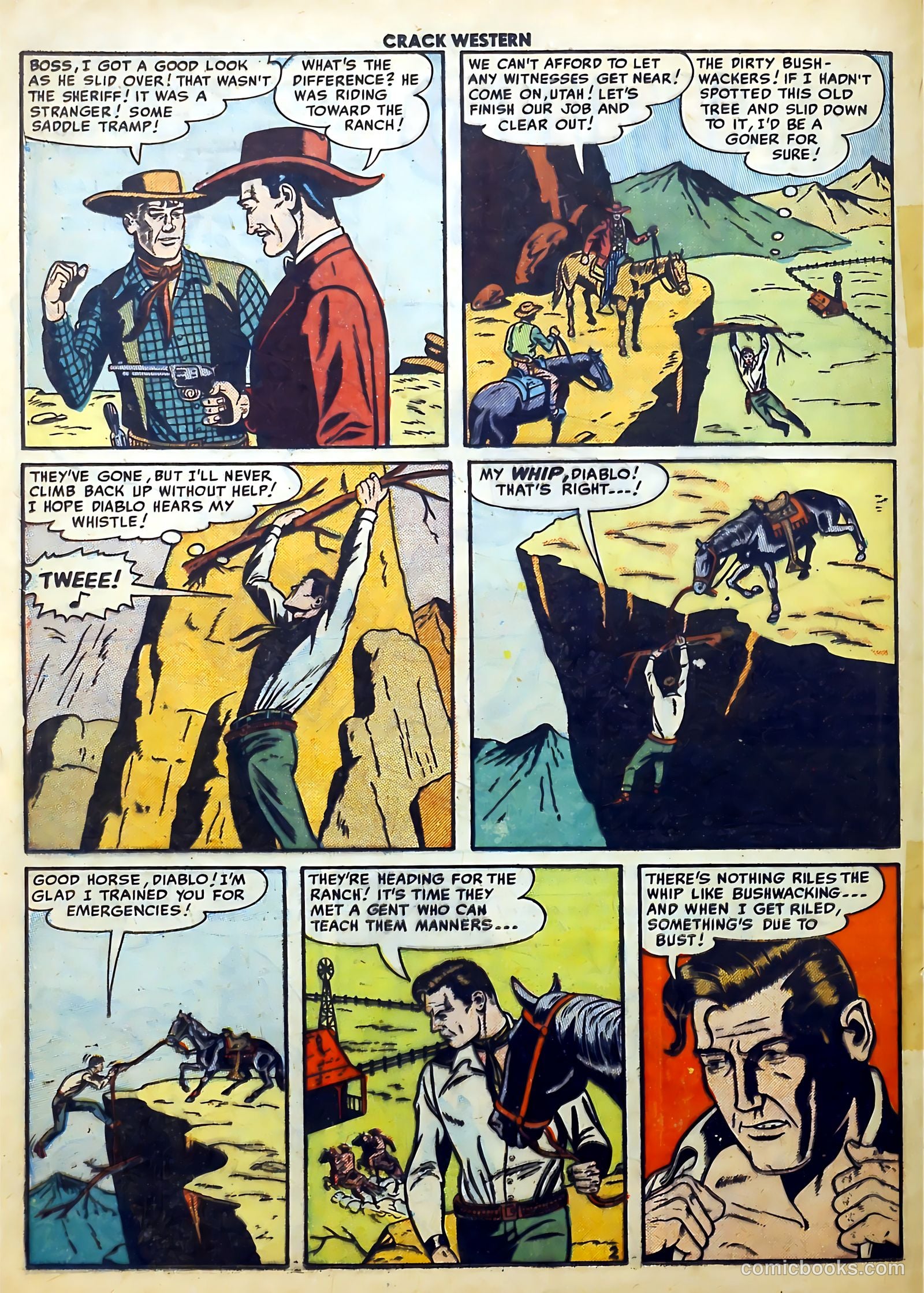 Crack Western #74 (1951) — page 20 of 36