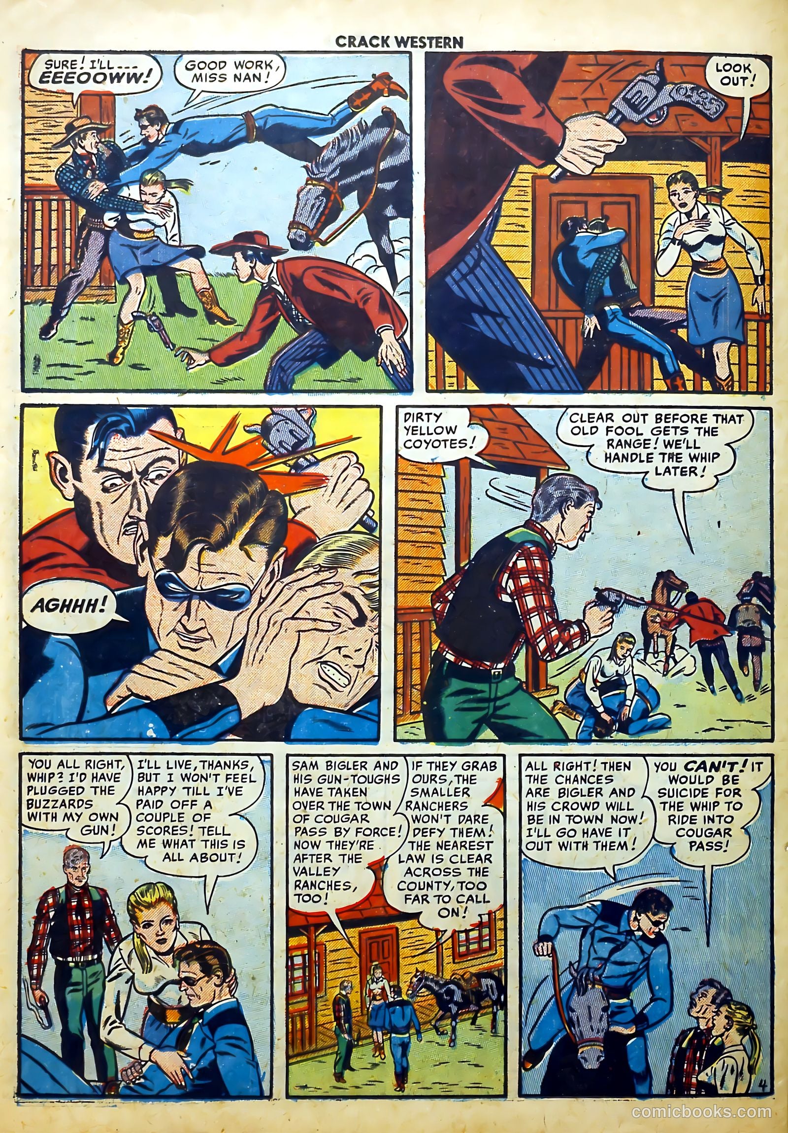 Crack Western #74 (1951) — page 22 of 36