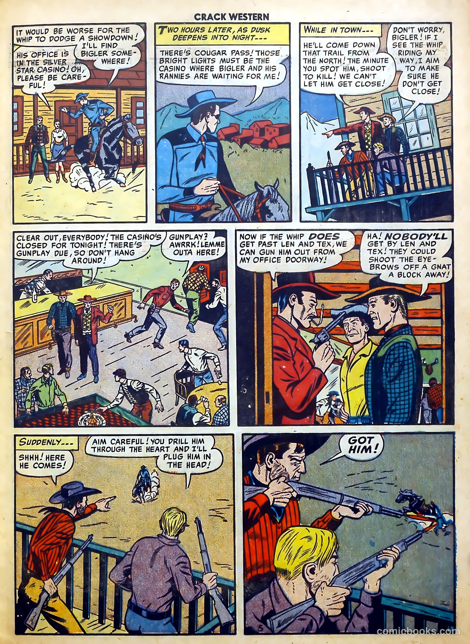 Crack Western #74 (1951) — page 23 of 36