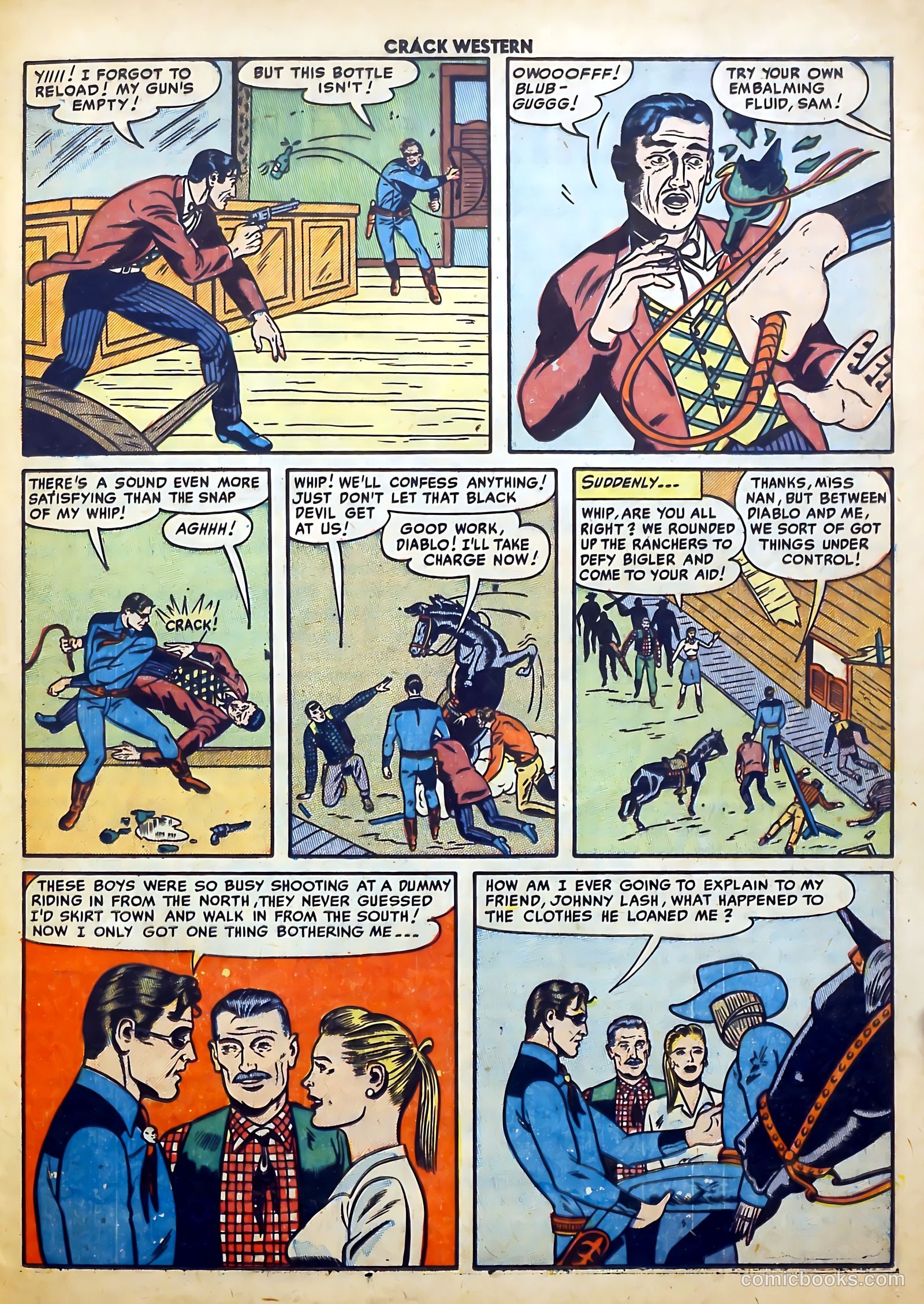 Crack Western #74 (1951) — page 25 of 36