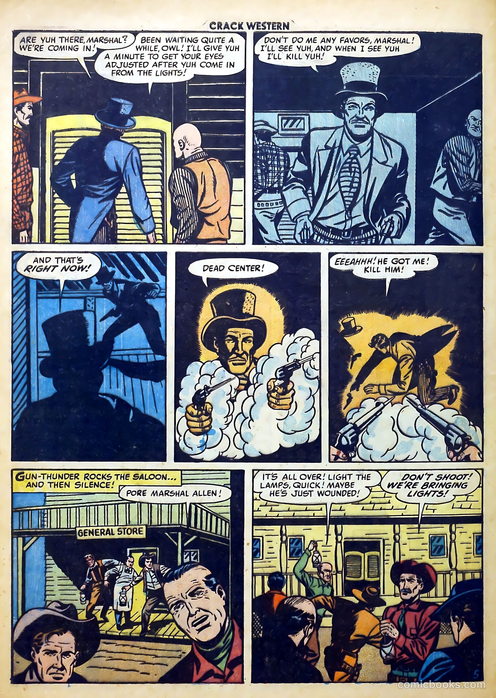 Crack Western #74 (1951) — page 32 of 36