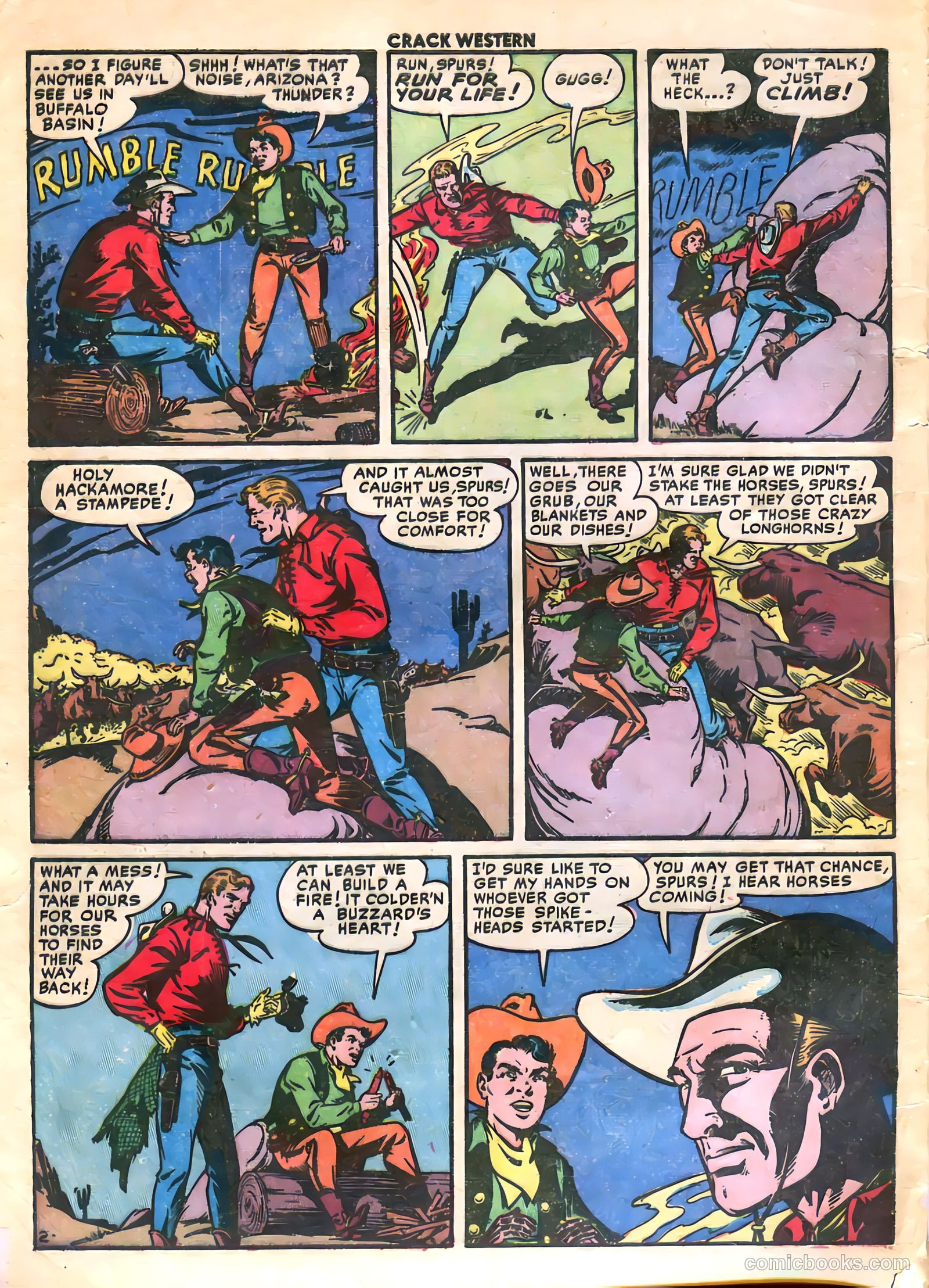 Crack Western #75 (1951) — page 5 of 37