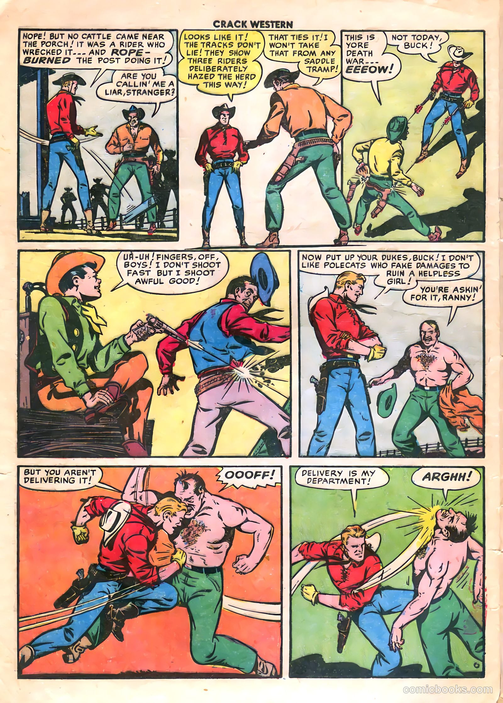 Crack Western #75 (1951) — page 9 of 37