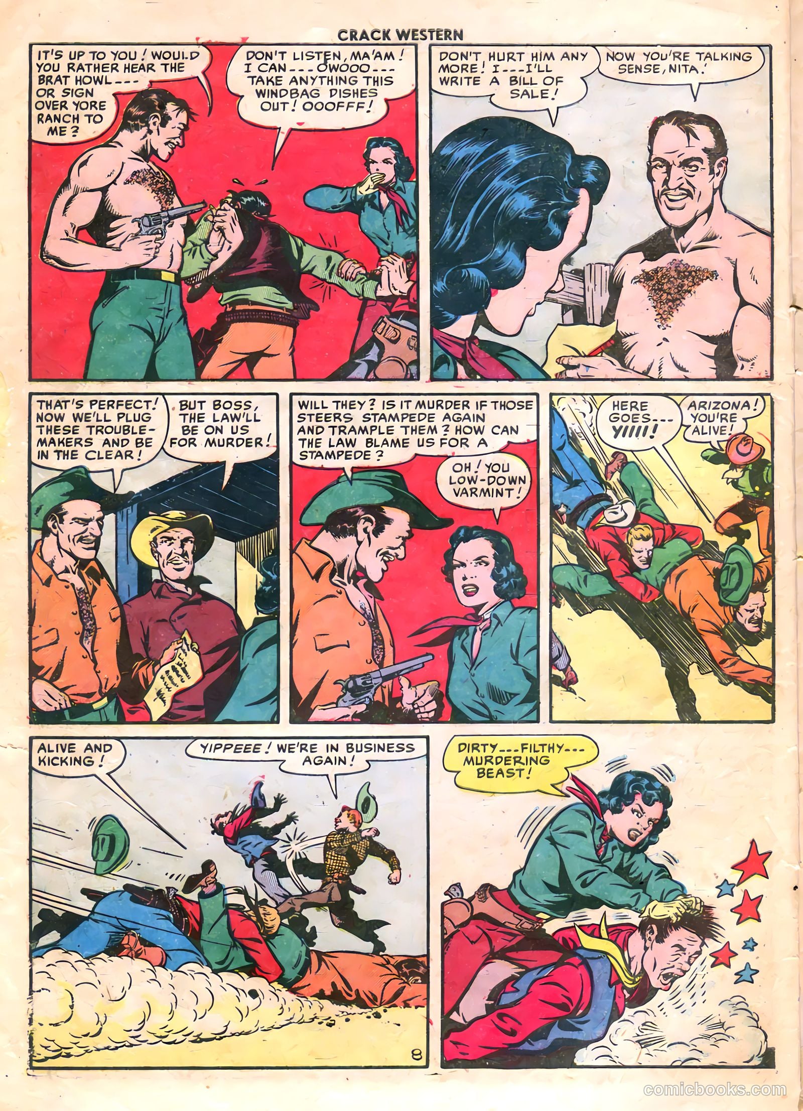 Crack Western #75 (1951) — page 11 of 37
