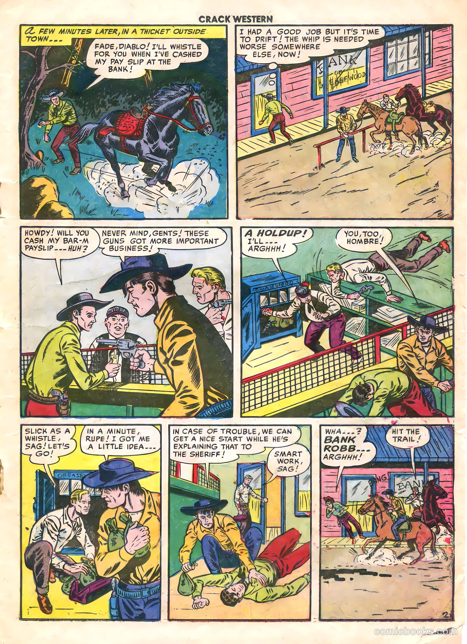 Crack Western #75 (1951) — page 20 of 37