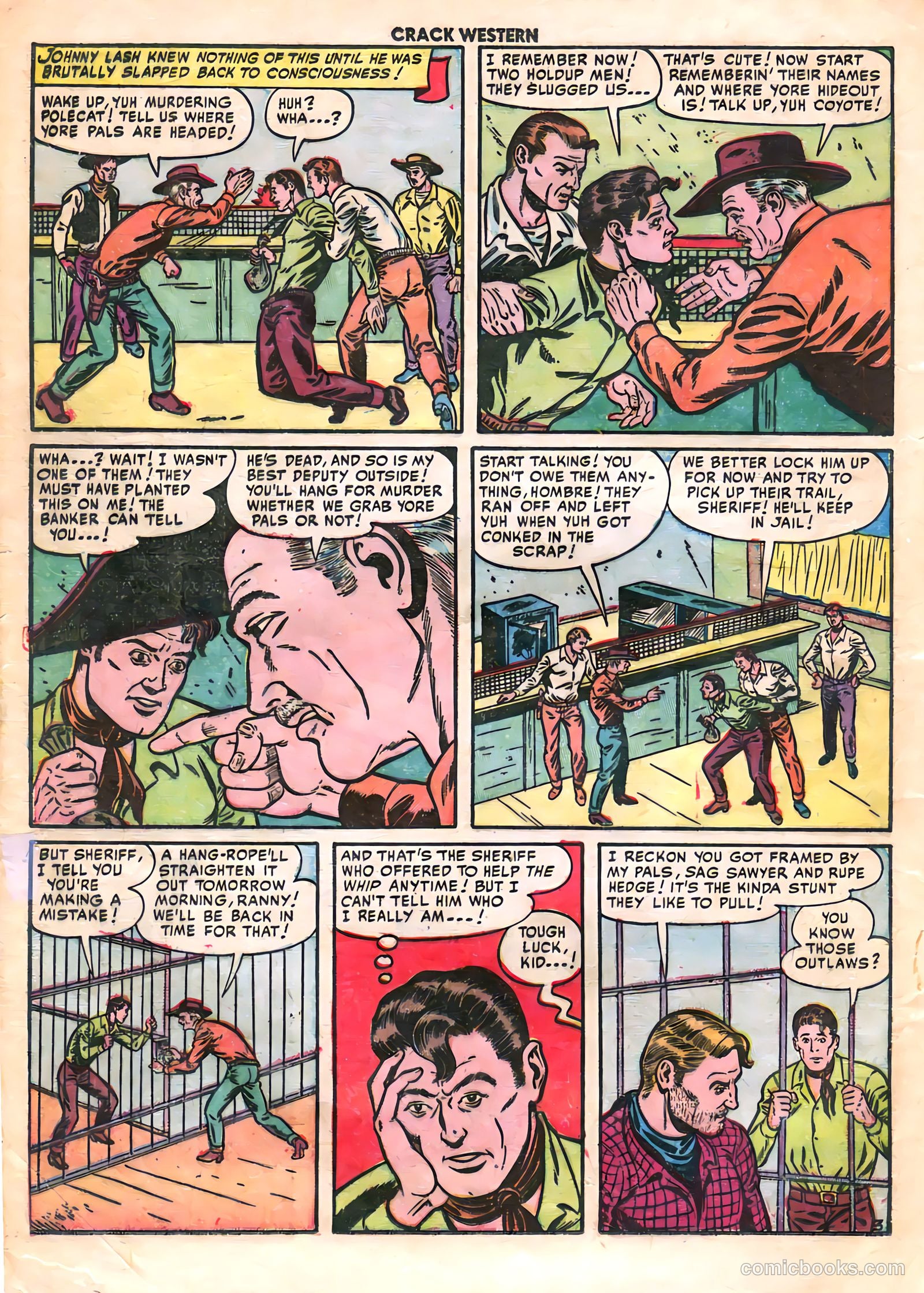 Crack Western #75 (1951) — page 21 of 37