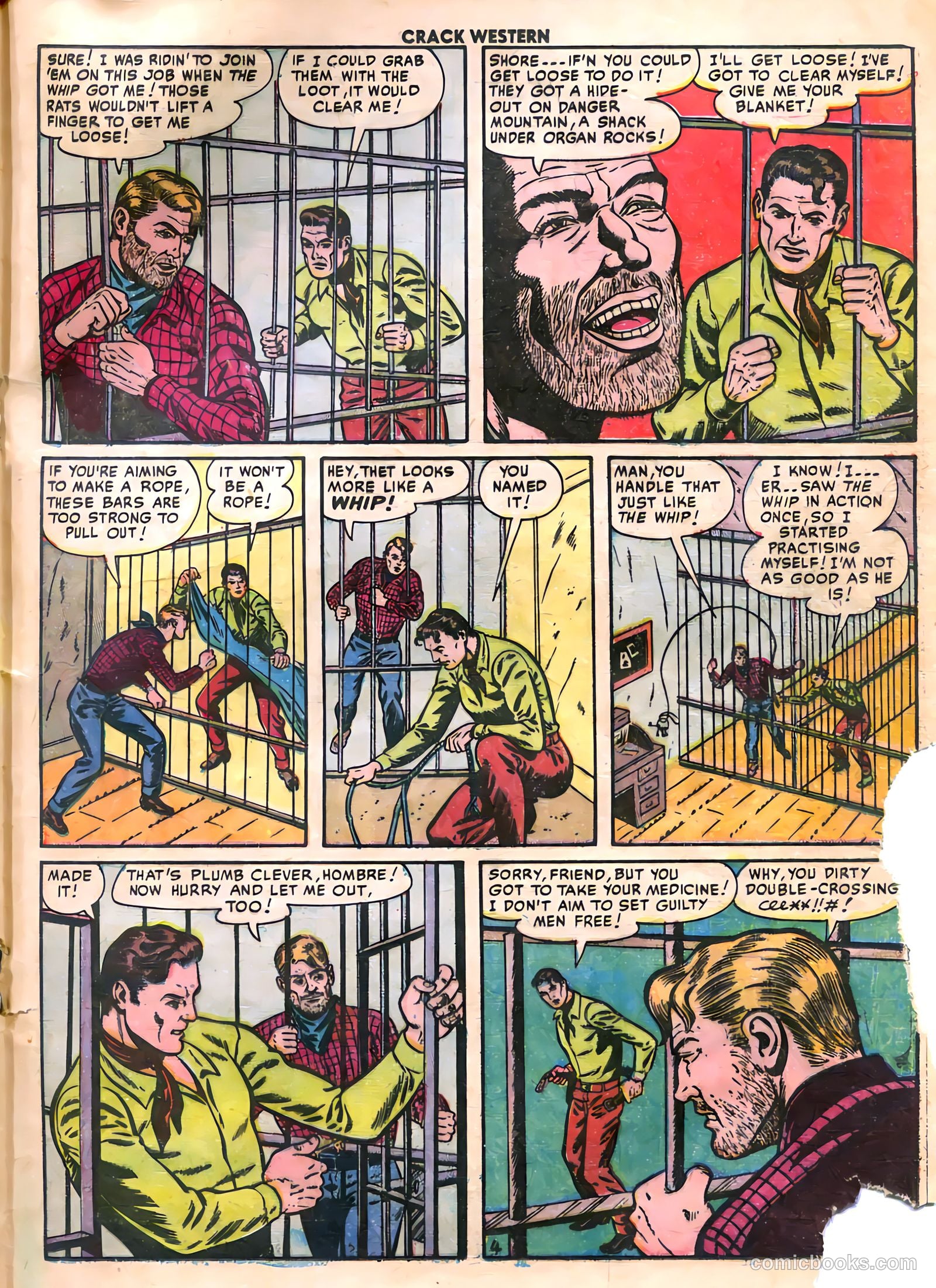 Crack Western #75 (1951) — page 22 of 37