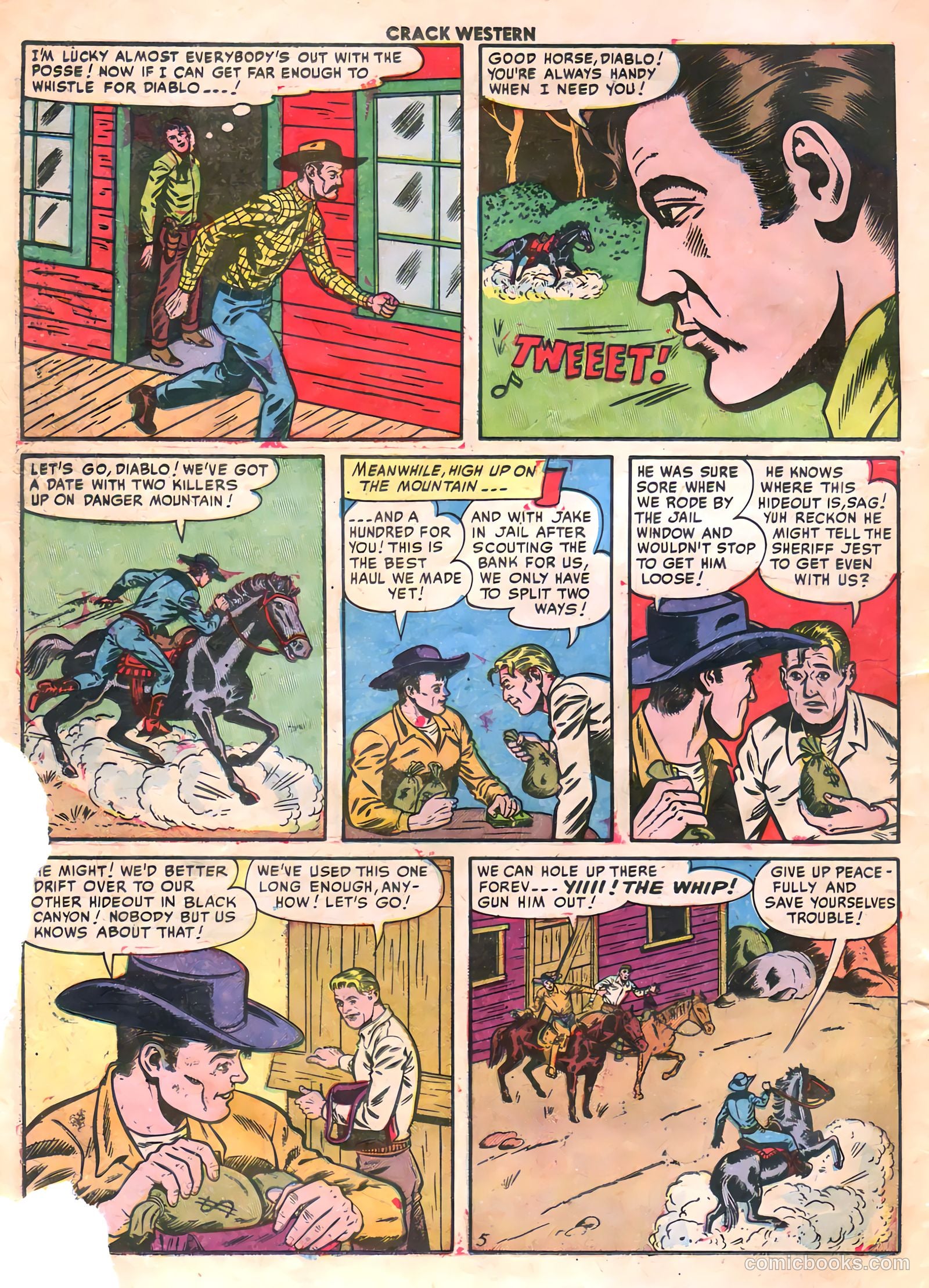 Crack Western #75 (1951) — page 23 of 37