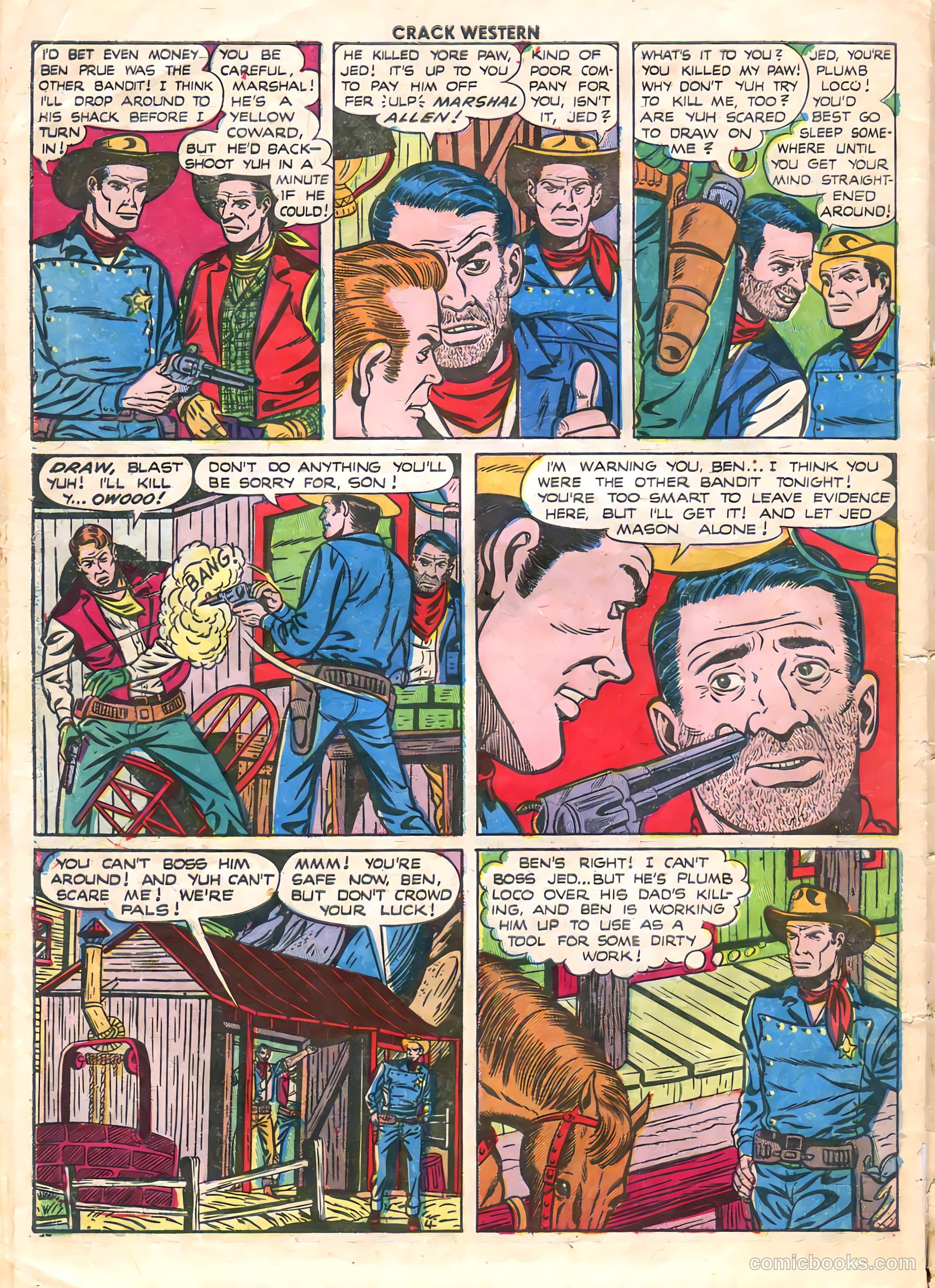 Crack Western #75 (1951) — page 31 of 37