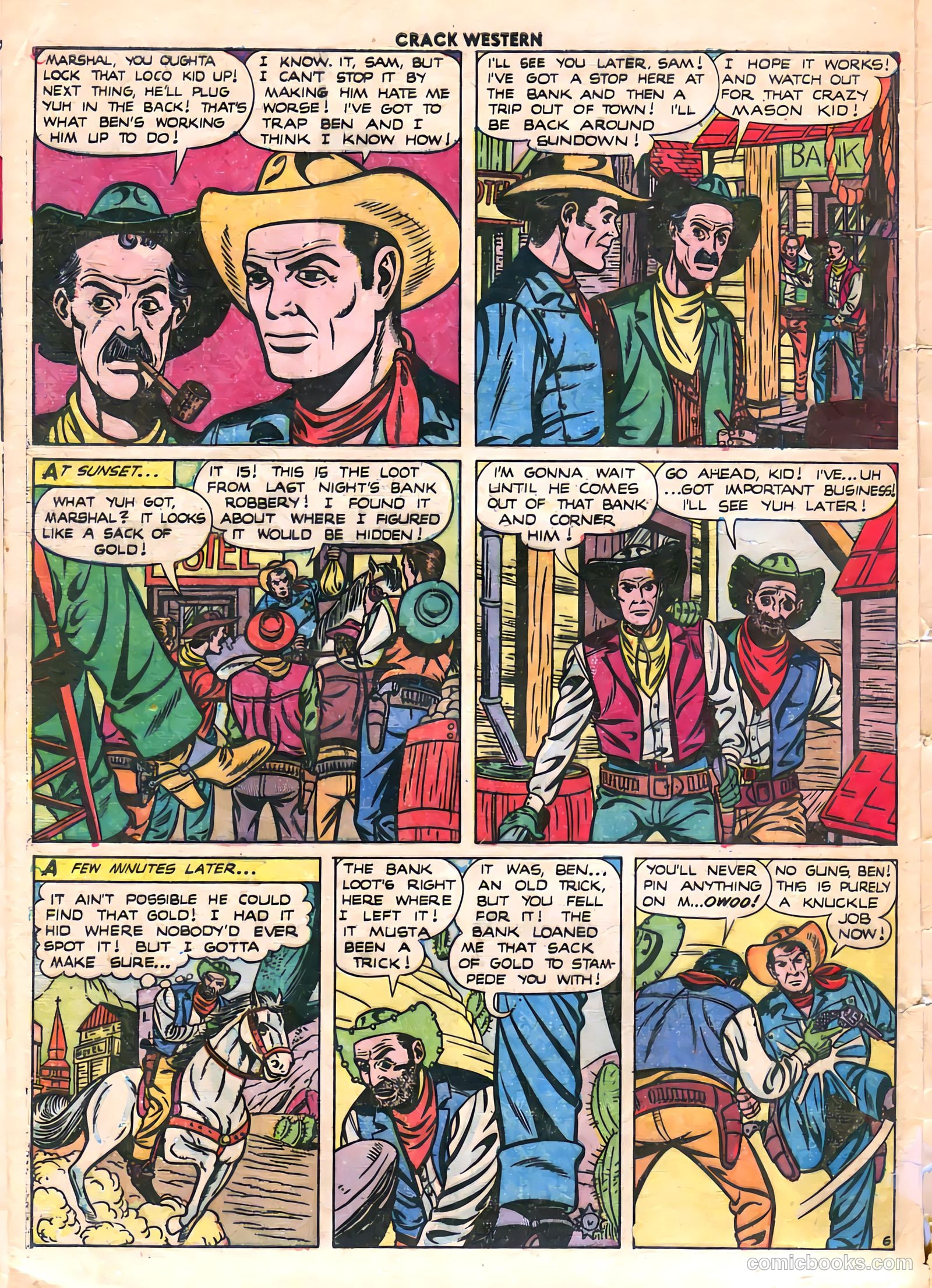Crack Western #75 (1951) — page 33 of 37