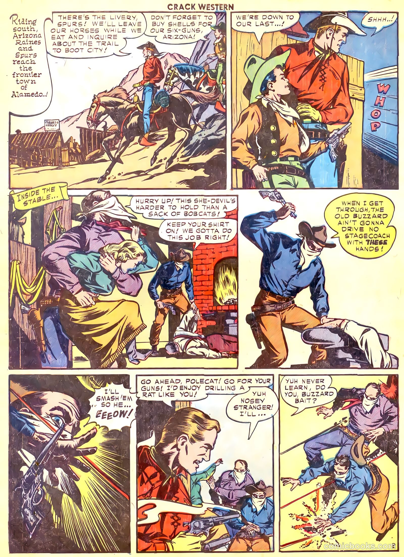 Crack Western #76 (1952) — page 4 of 36