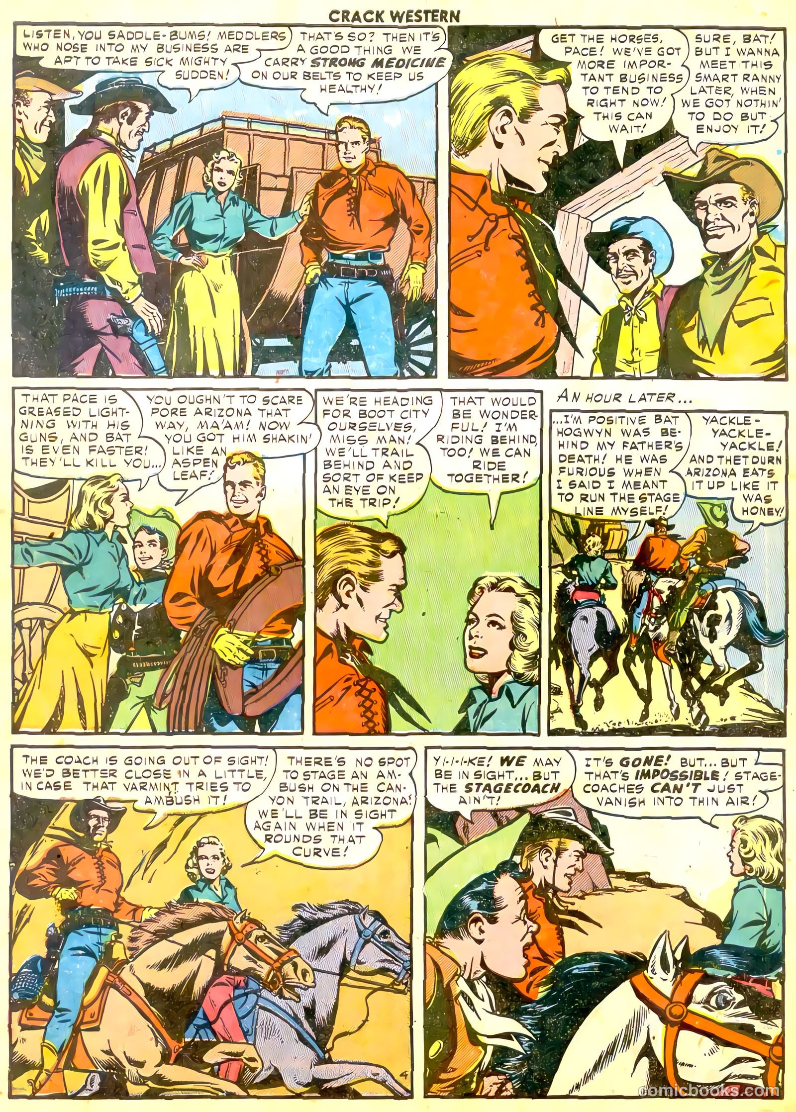 Crack Western #76 (1952) — page 6 of 36