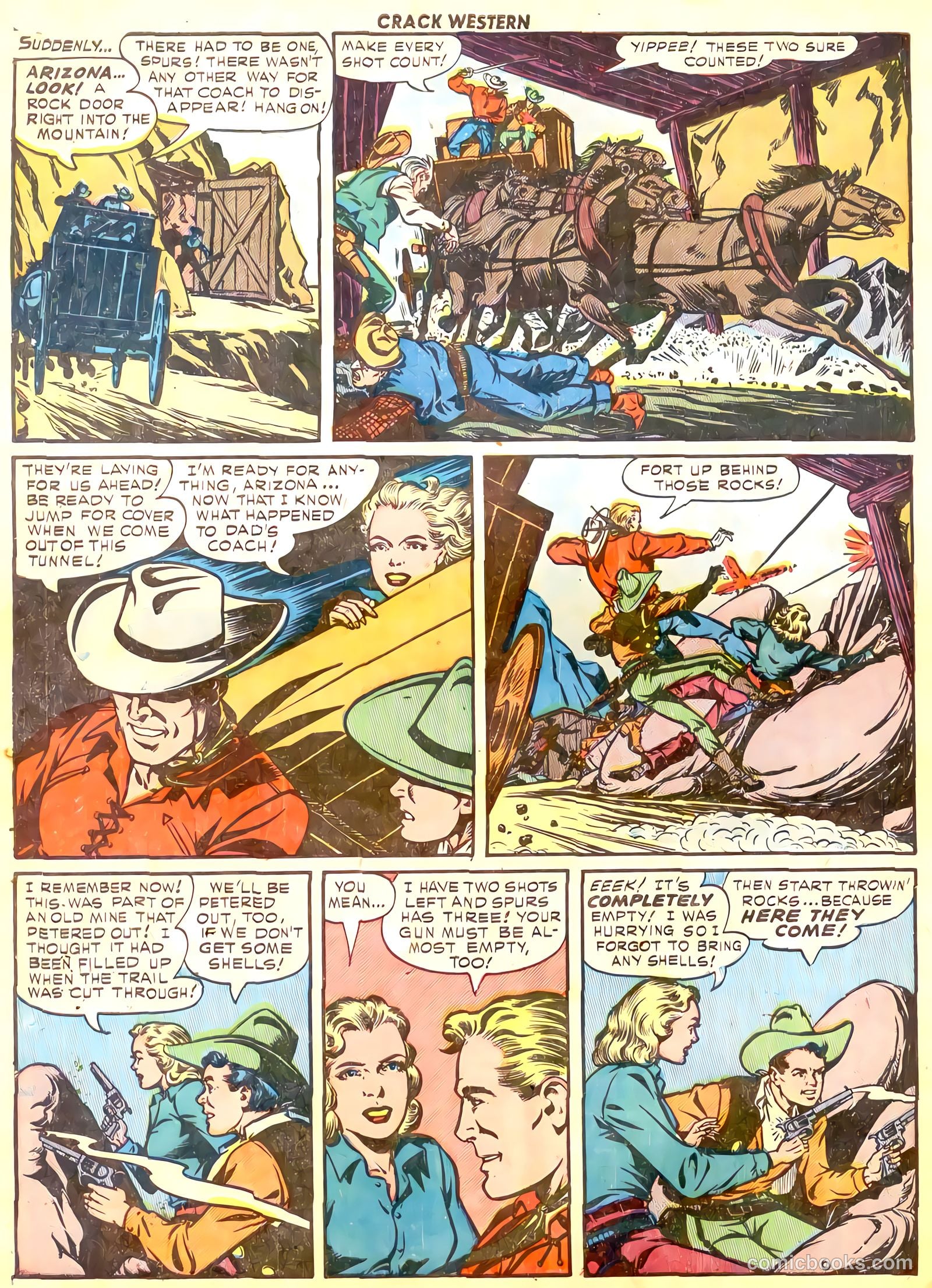 Crack Western #76 (1952) — page 8 of 36