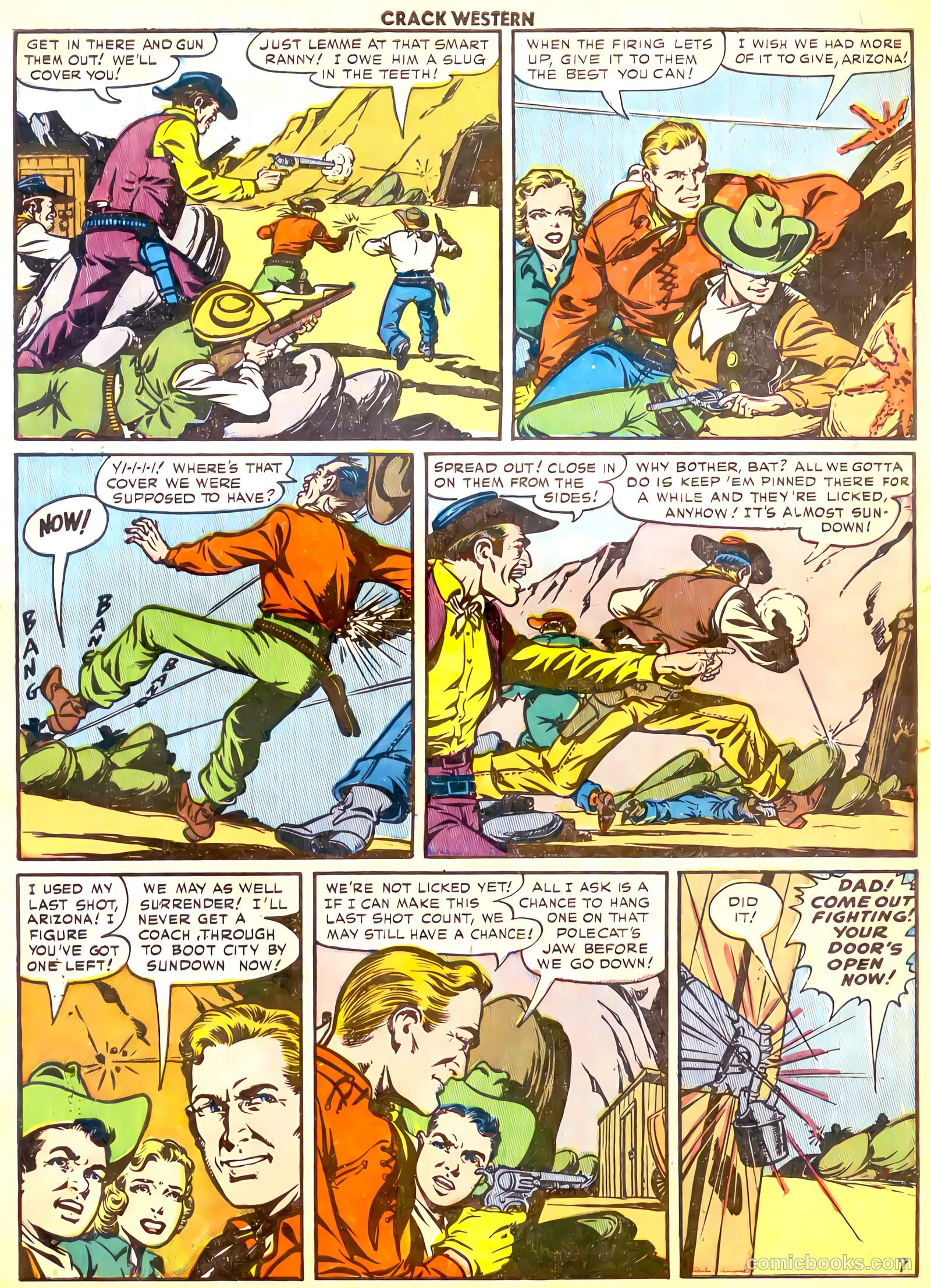 Crack Western #76 (1952) — page 9 of 36