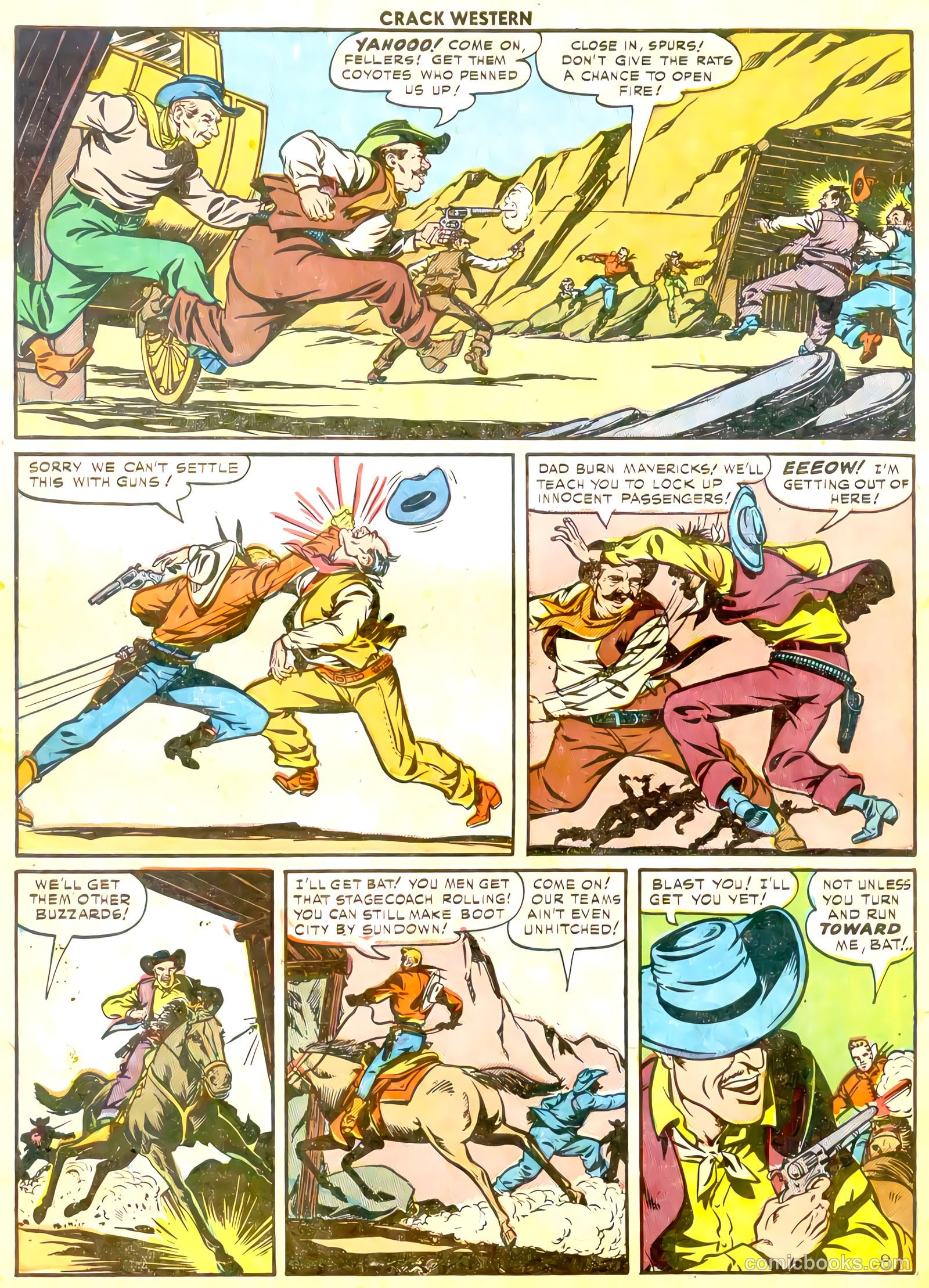 Crack Western #76 (1952) — page 10 of 36