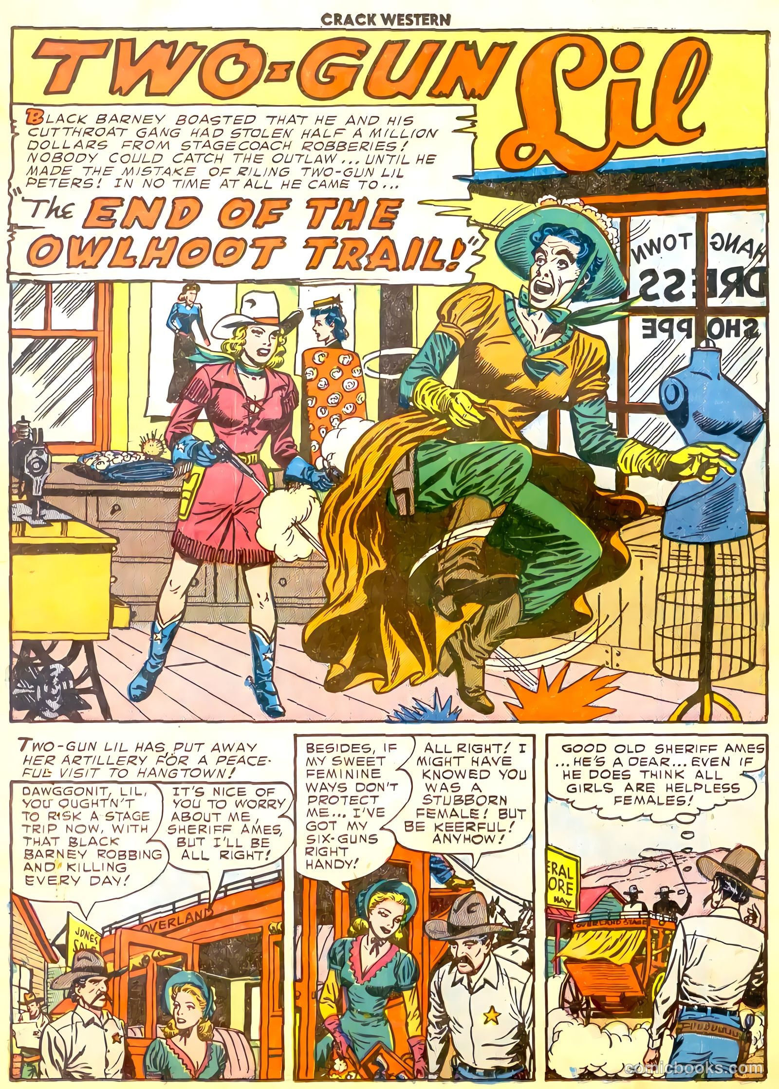 Crack Western #76 (1952) — page 12 of 36