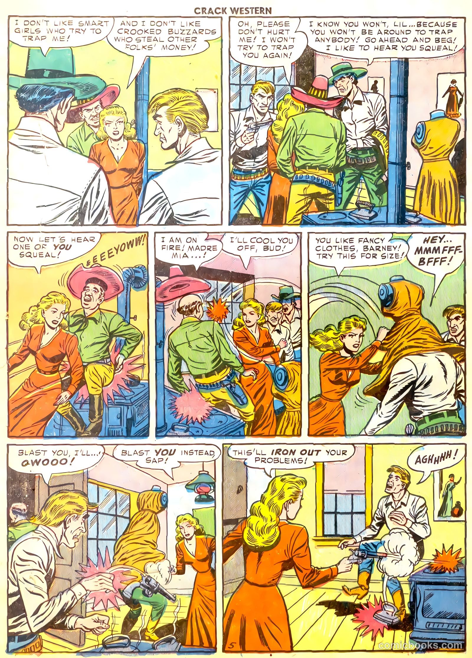Crack Western #76 (1952) — page 16 of 36