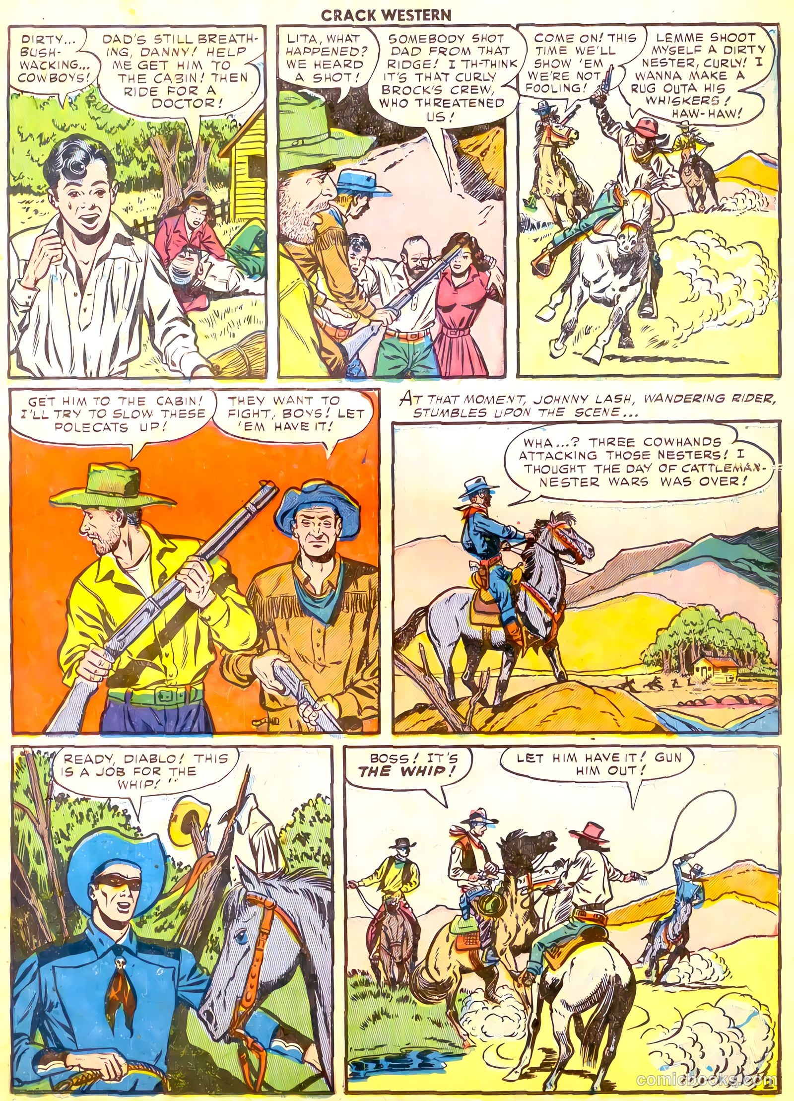 Crack Western #76 (1952) — page 19 of 36