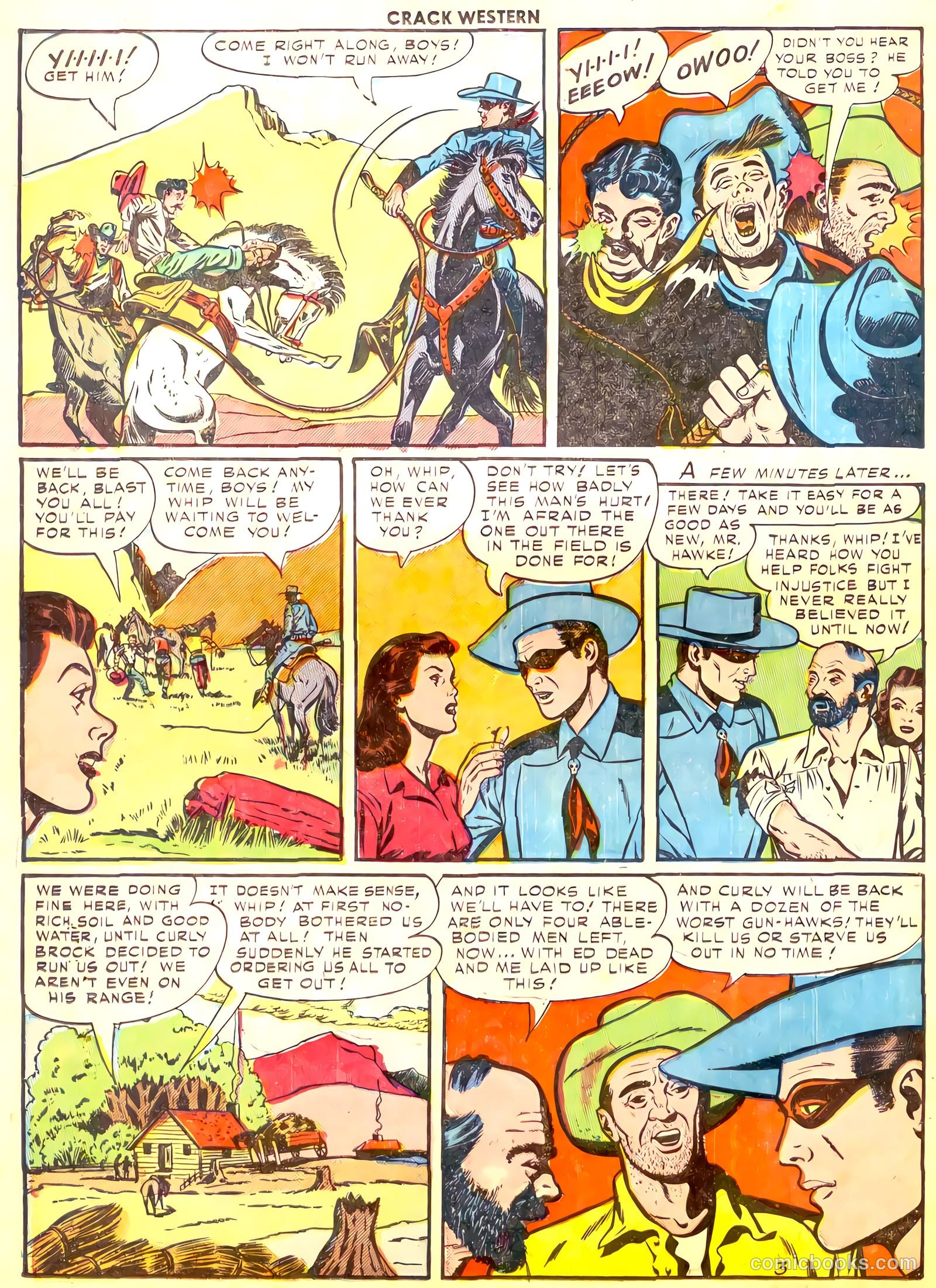Crack Western #76 (1952) — page 20 of 36