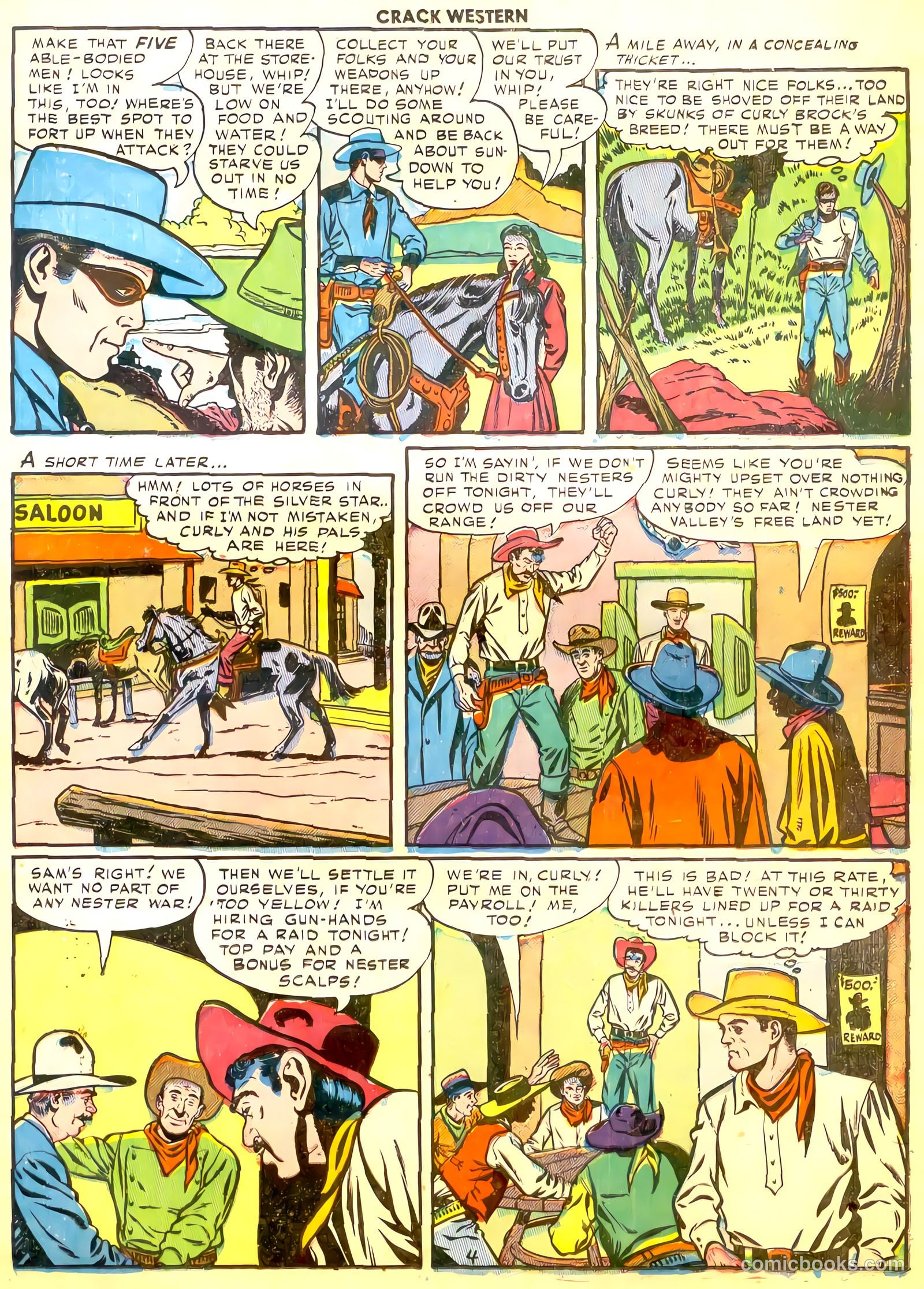 Crack Western #76 (1952) — page 21 of 36
