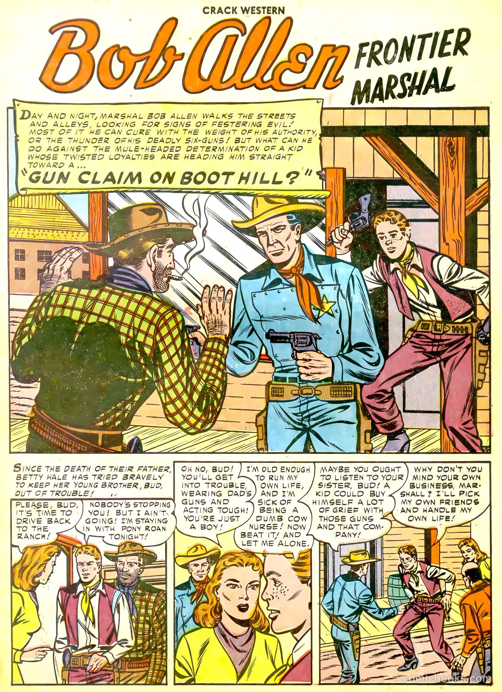 Crack Western #76 (1952) — page 27 of 36