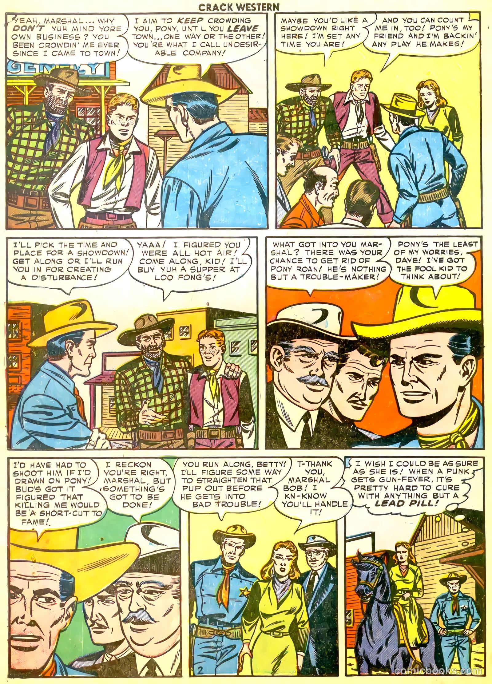 Crack Western #76 (1952) — page 28 of 36