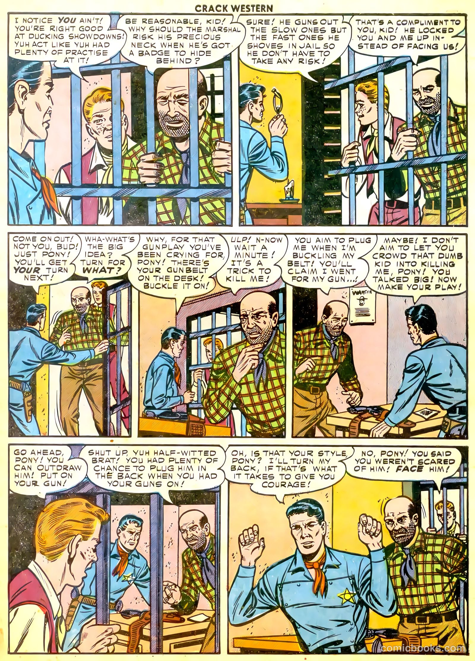 Crack Western #76 (1952) — page 31 of 36