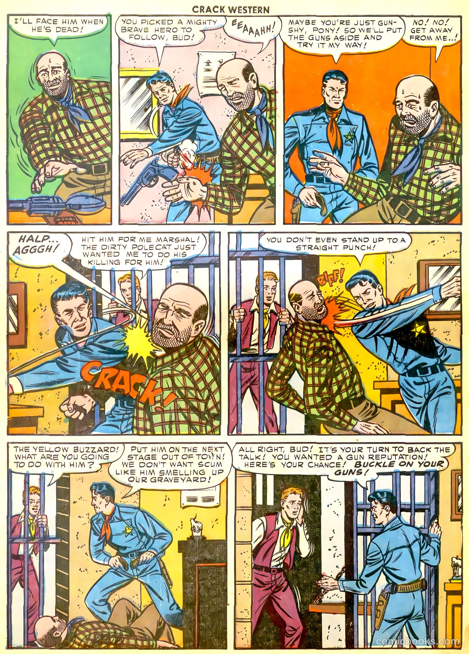 Crack Western #76 (1952) — page 32 of 36