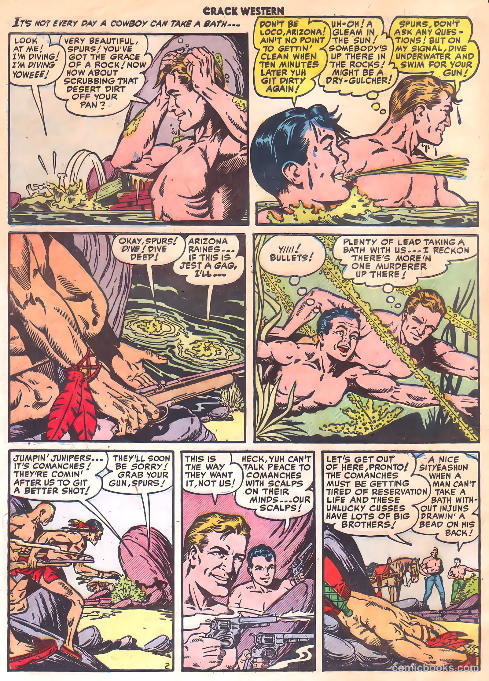 Crack Western #77 (1952) — page 4 of 36