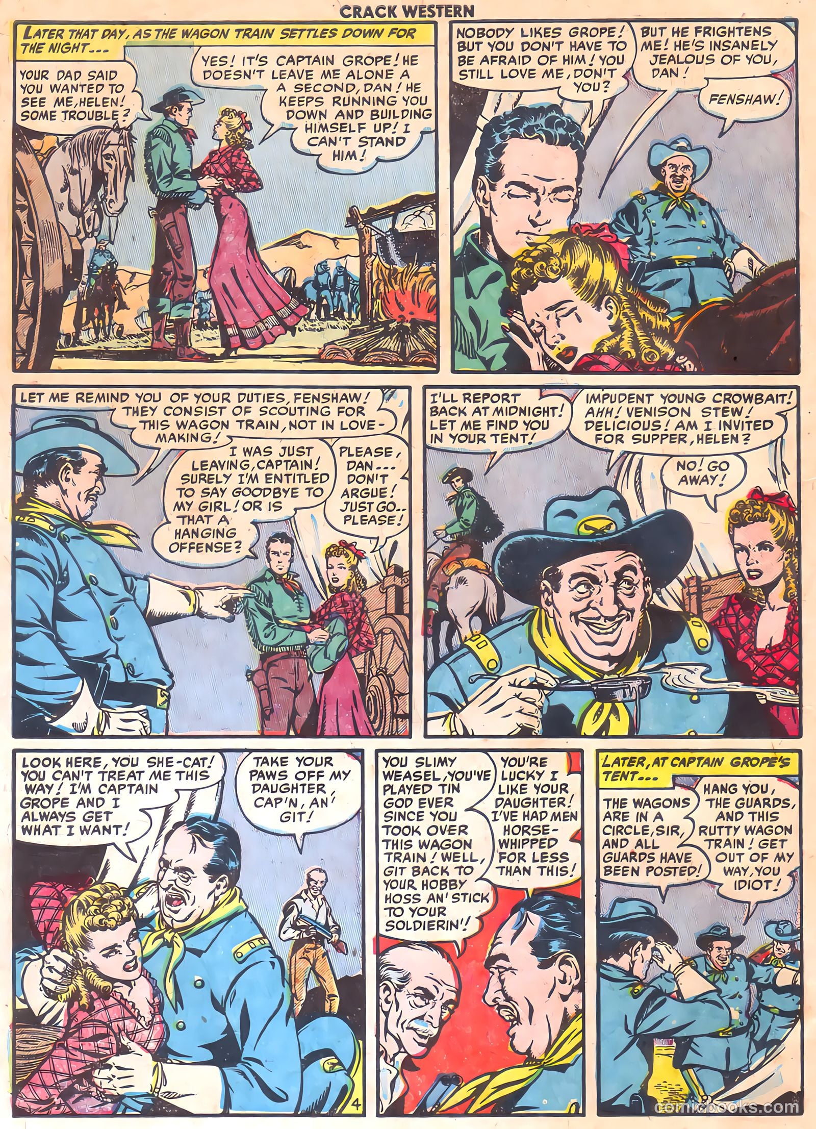 Crack Western #77 (1952) — page 6 of 36