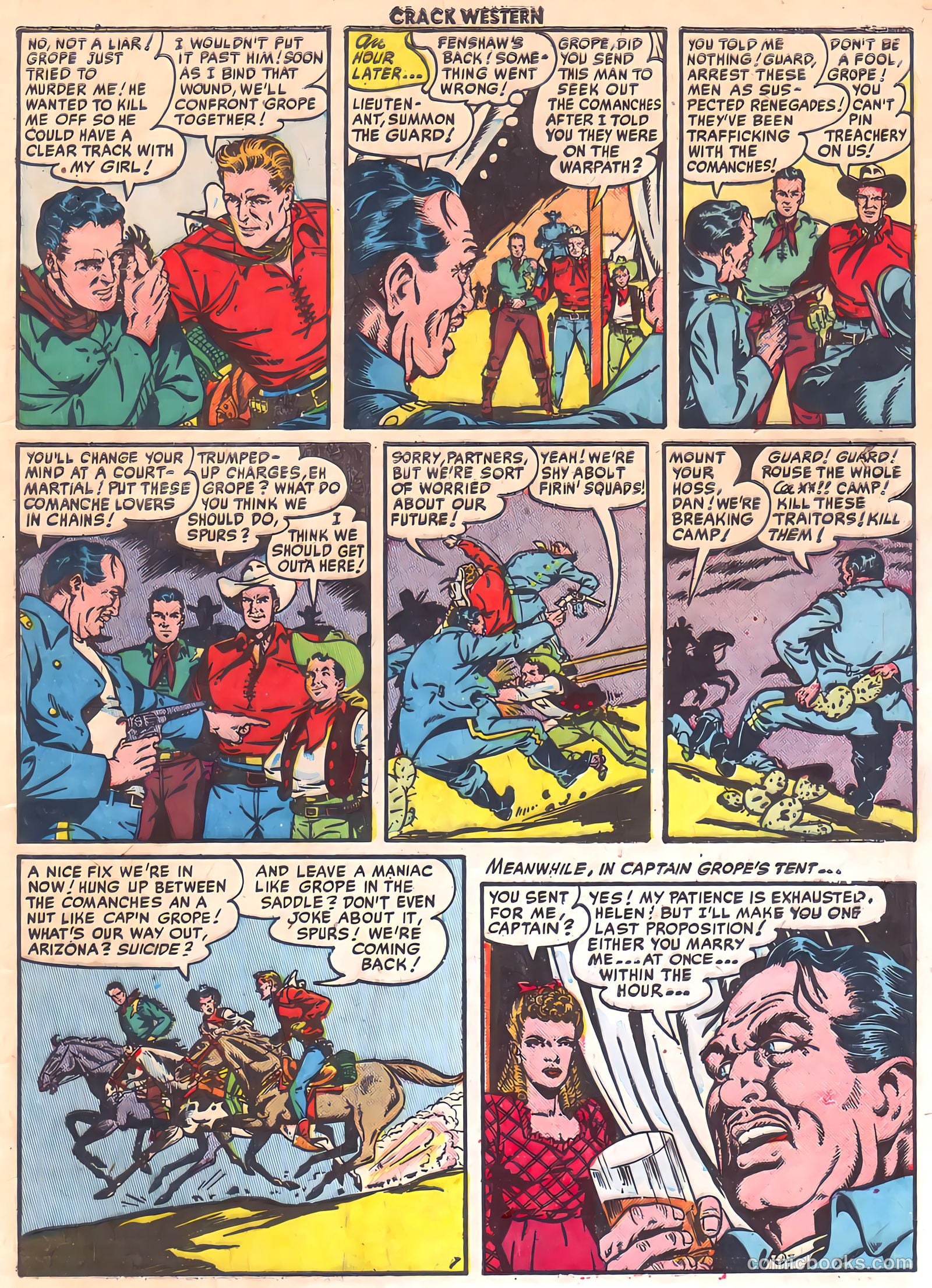 Crack Western #77 (1952) — page 9 of 36
