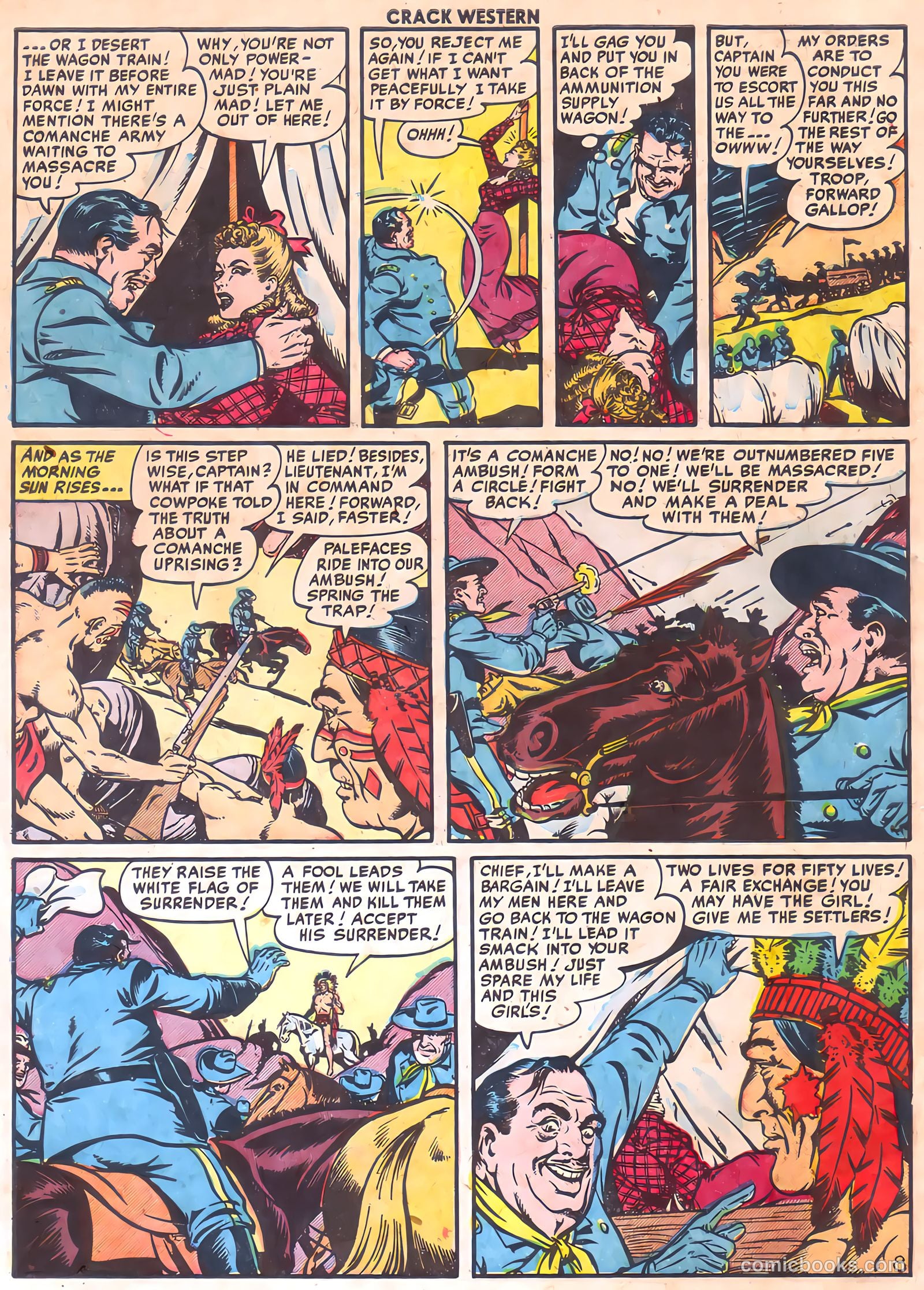 Crack Western #77 (1952) — page 10 of 36