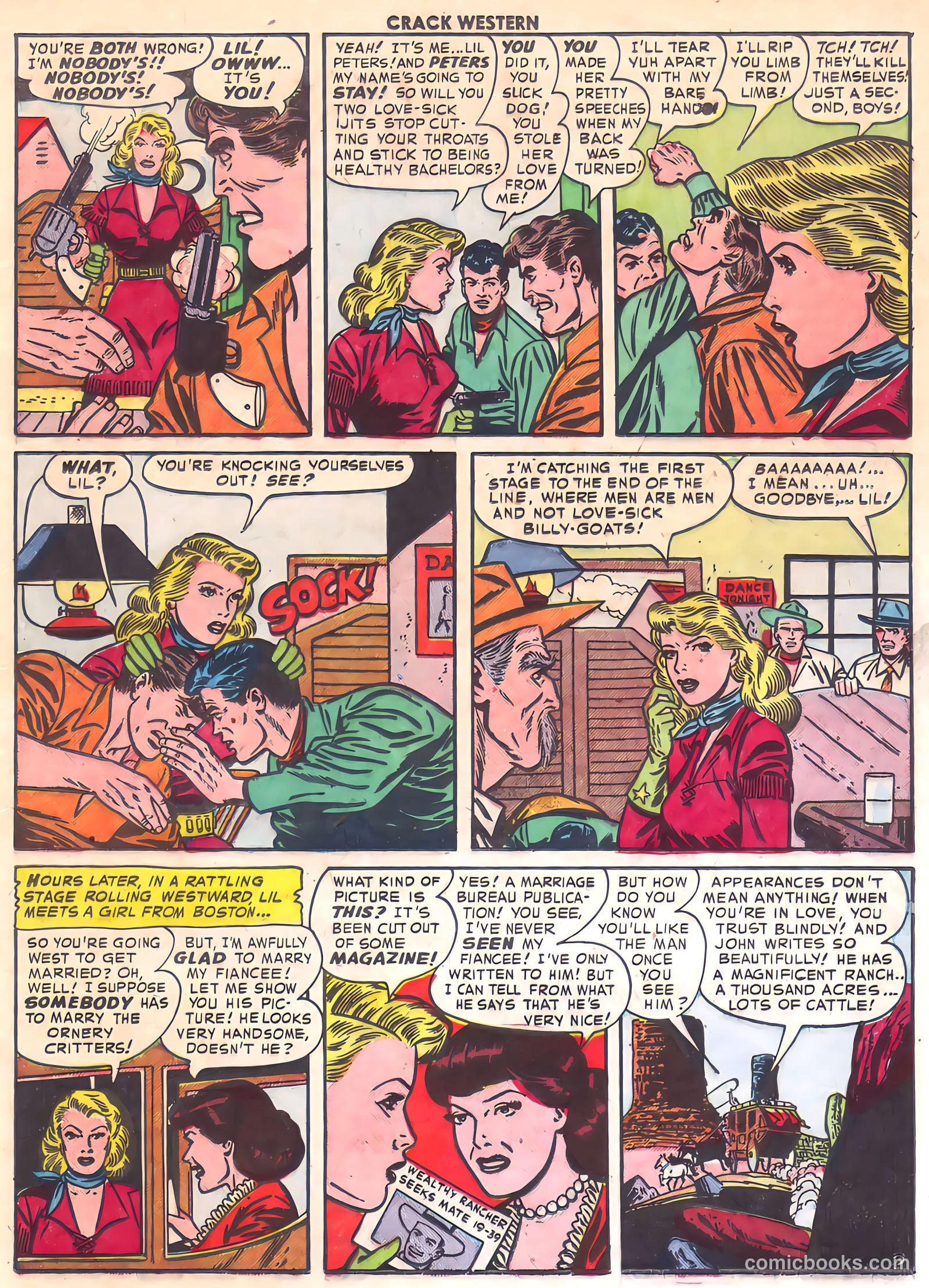 Crack Western #77 (1952) — page 13 of 36