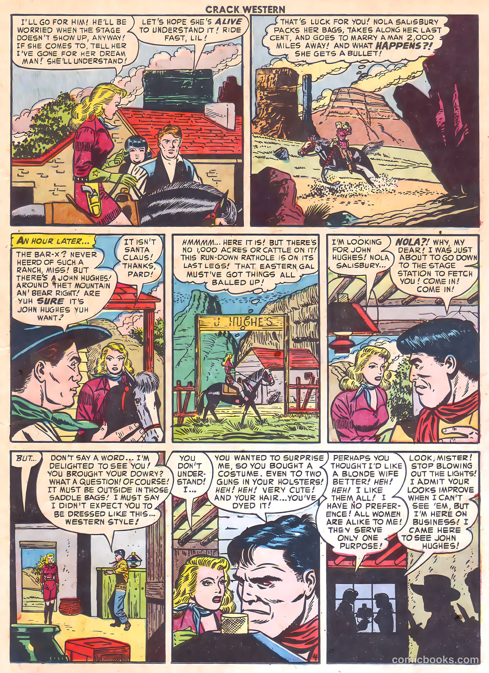 Crack Western #77 (1952) — page 15 of 36