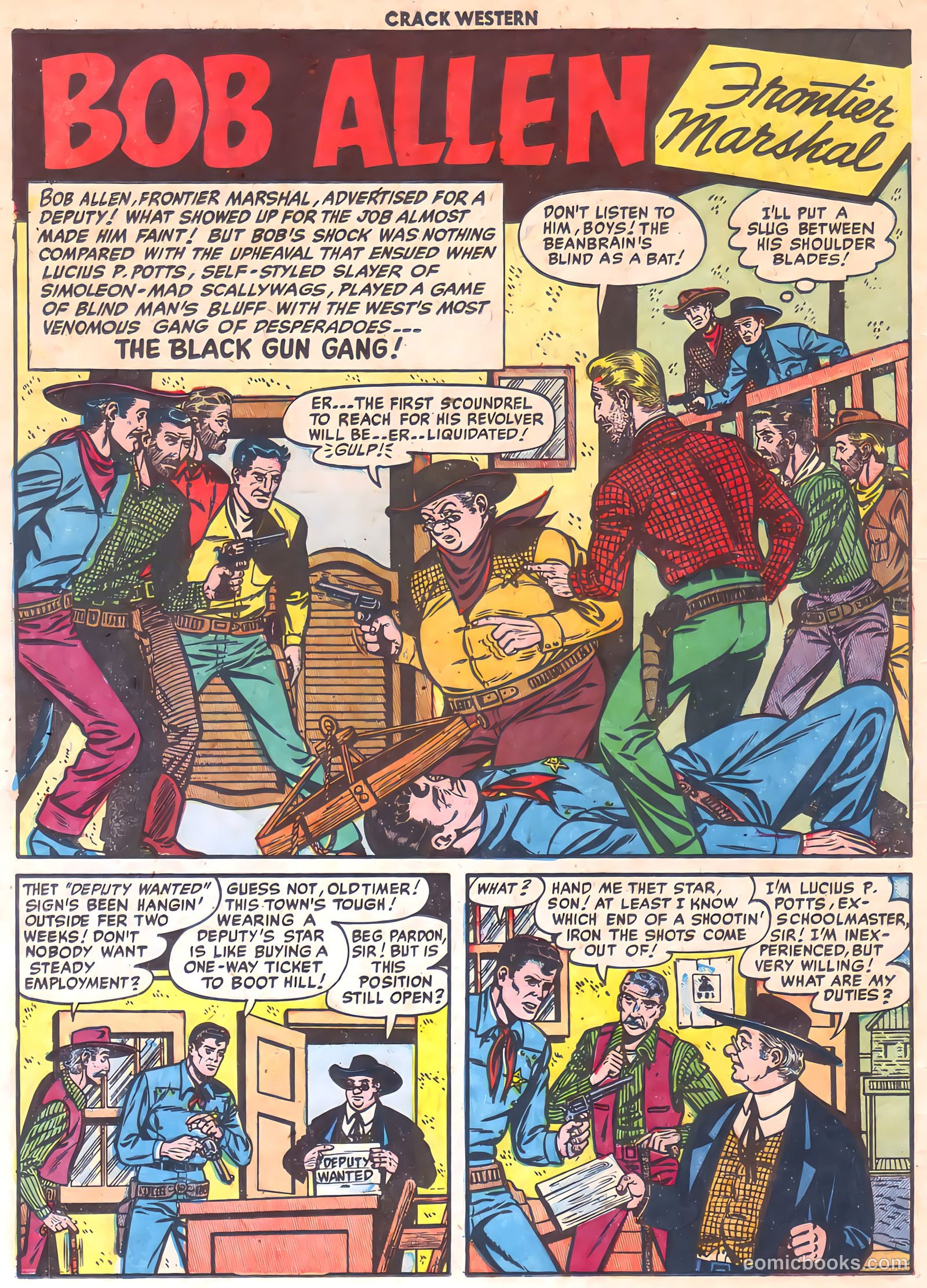 Crack Western #77 (1952) — page 18 of 36