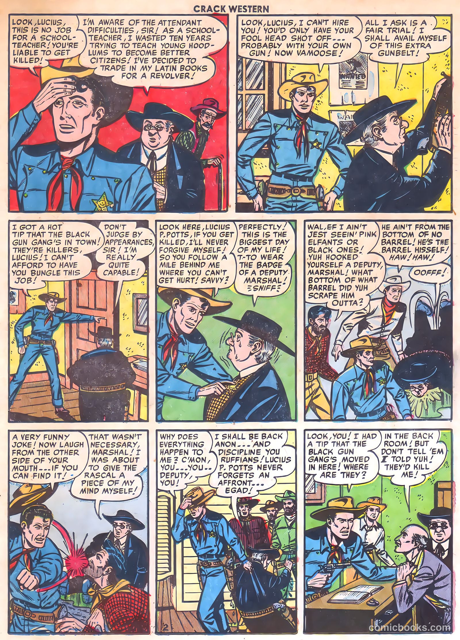Crack Western #77 (1952) — page 19 of 36
