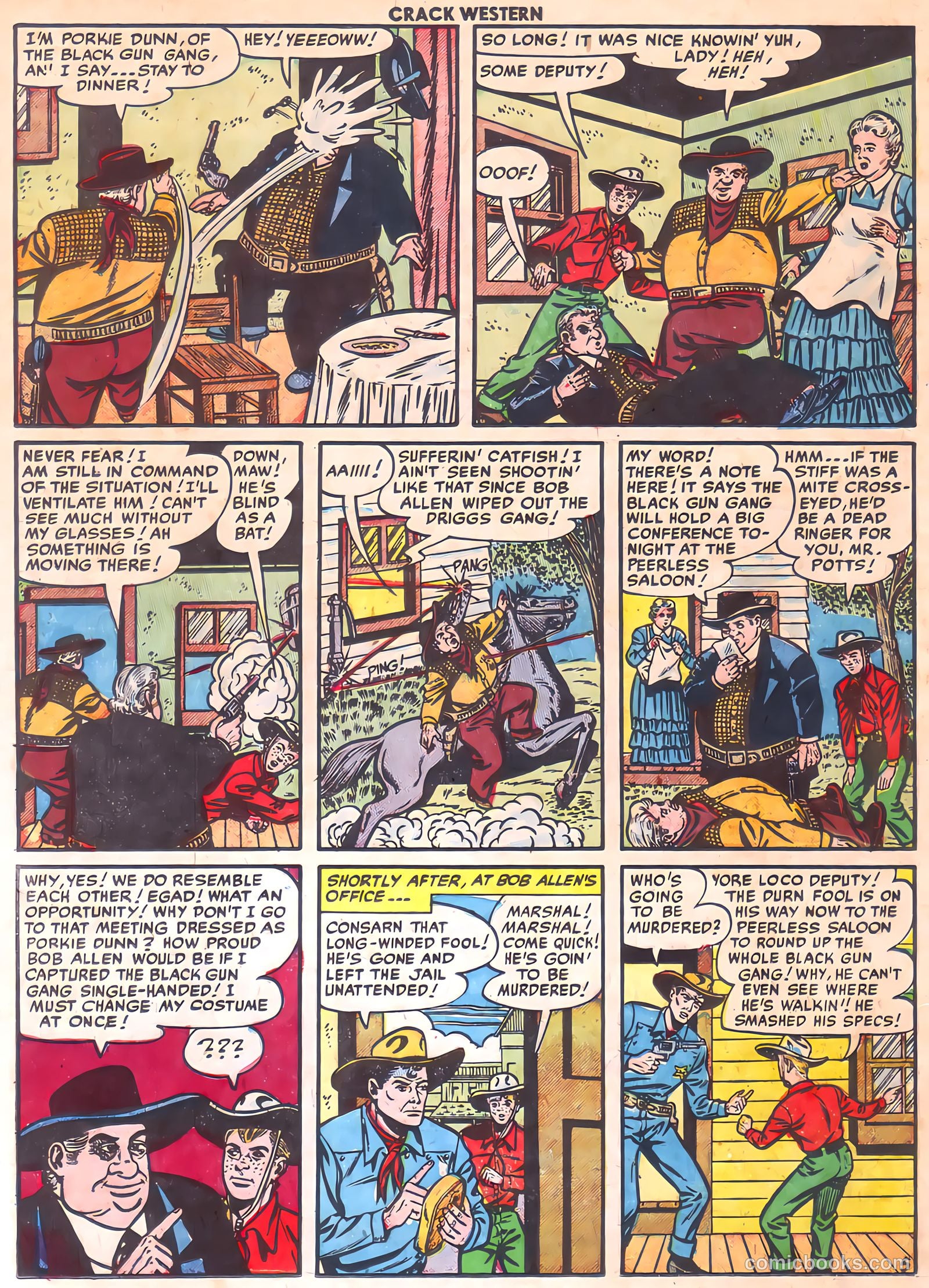 Crack Western #77 (1952) — page 22 of 36