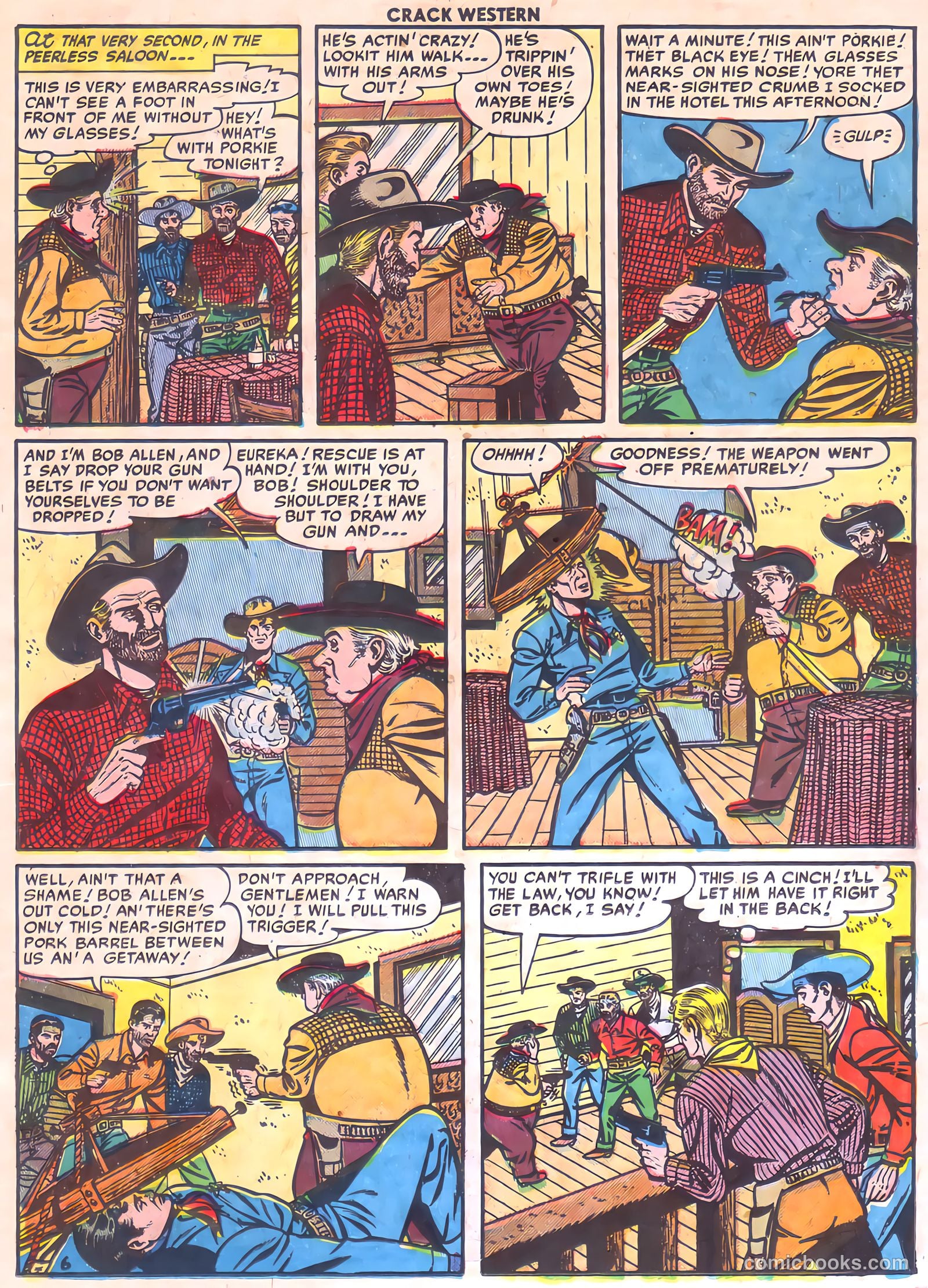 Crack Western #77 (1952) — page 23 of 36