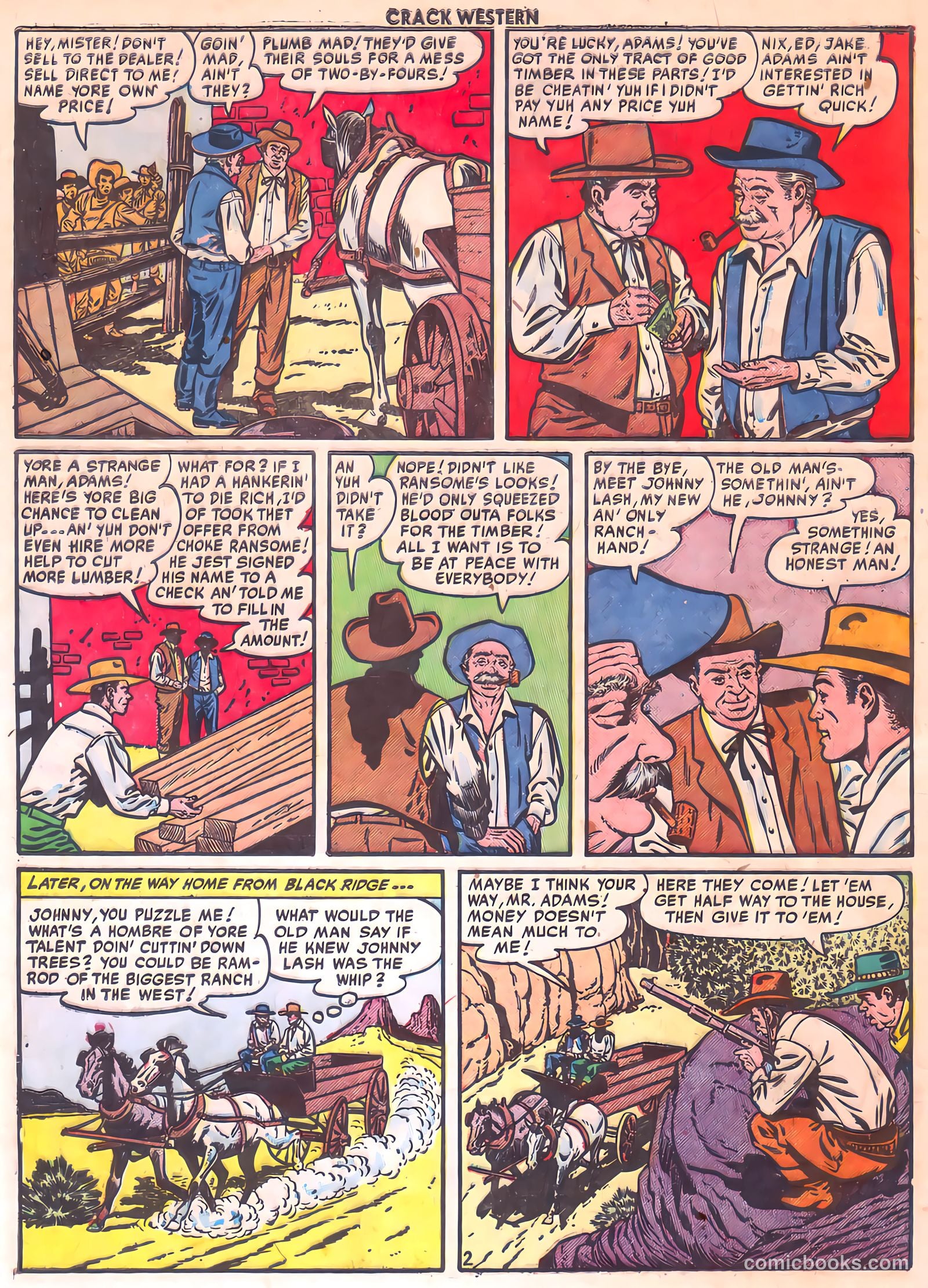 Crack Western #77 (1952) — page 28 of 36