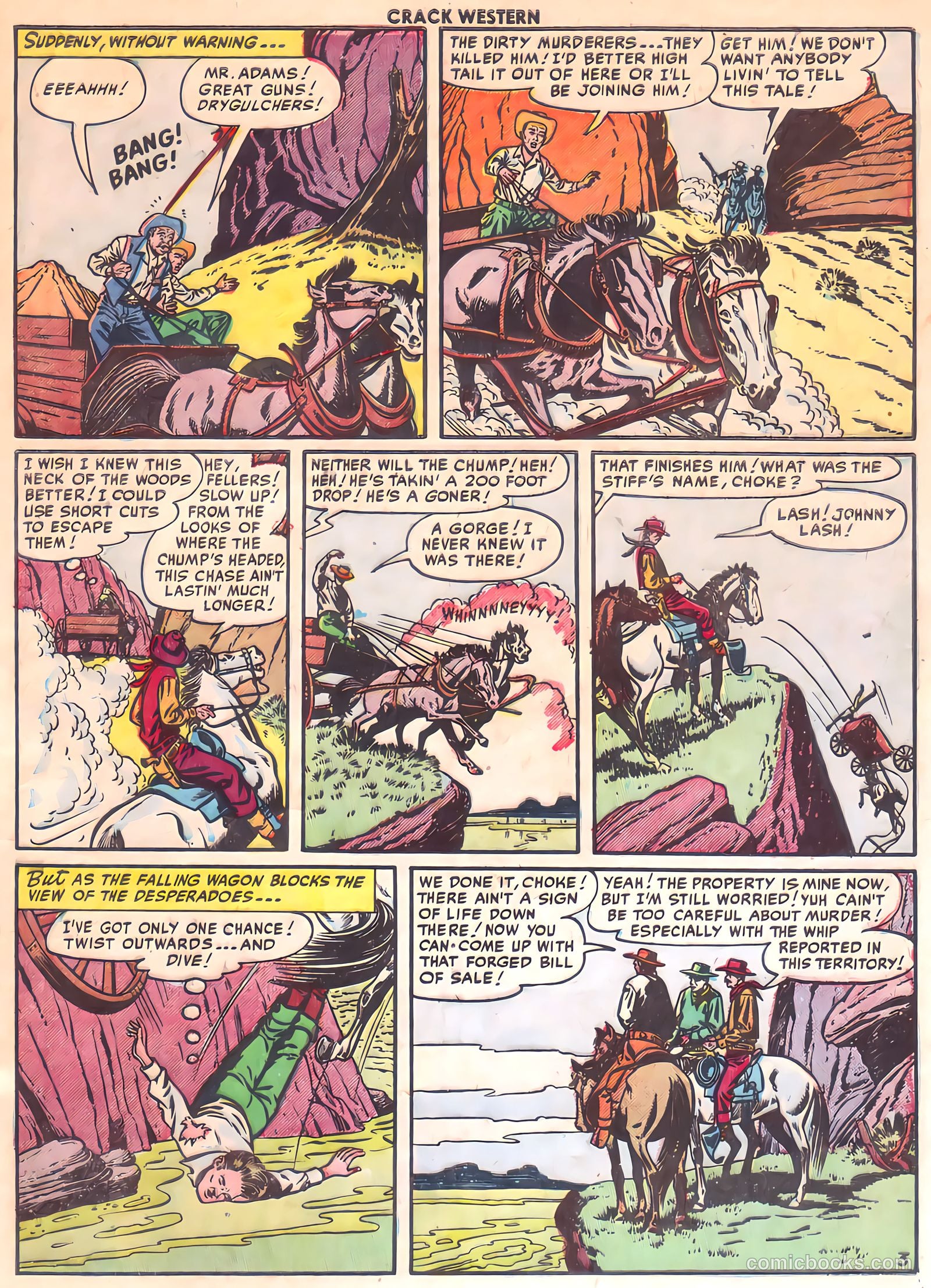 Crack Western #77 (1952) — page 29 of 36