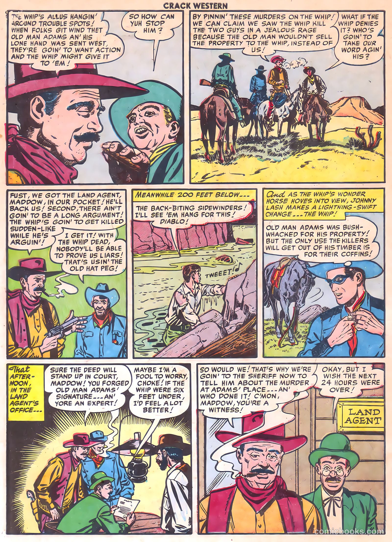 Crack Western #77 (1952) — page 30 of 36