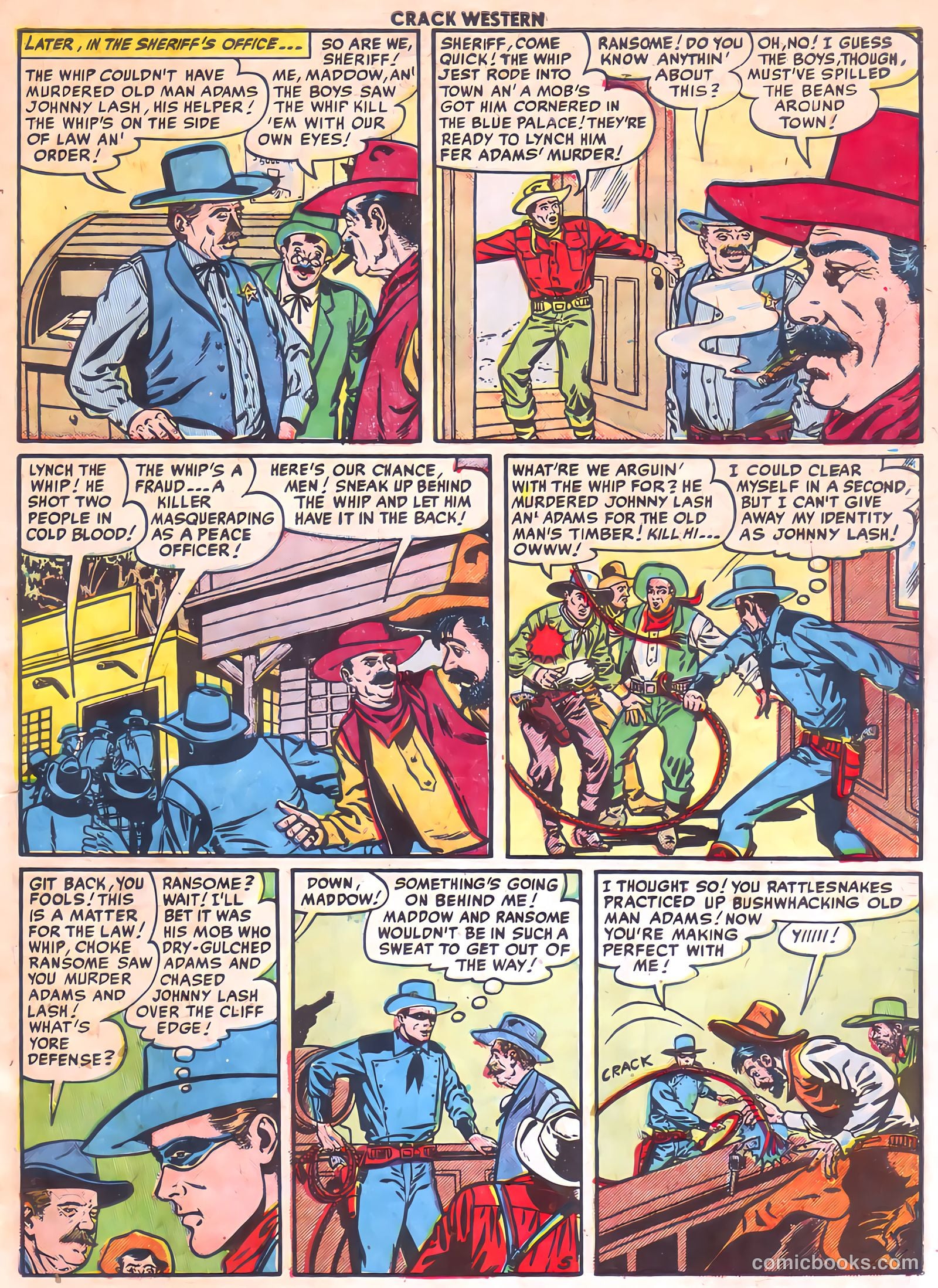 Crack Western #77 (1952) — page 31 of 36