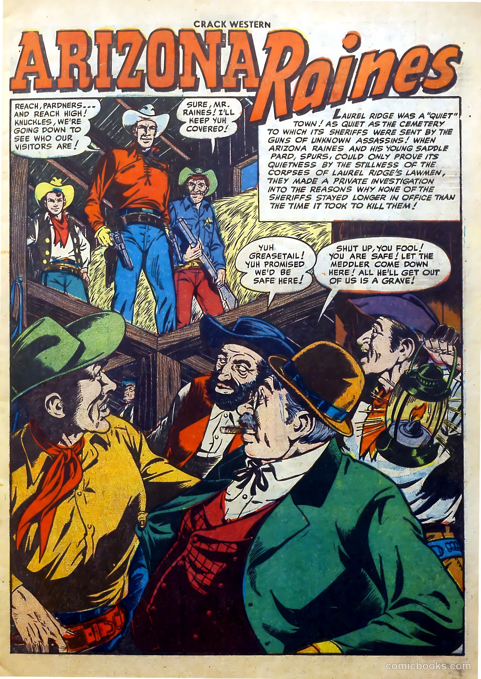 Crack Western #78 (1952) — page 3 of 36