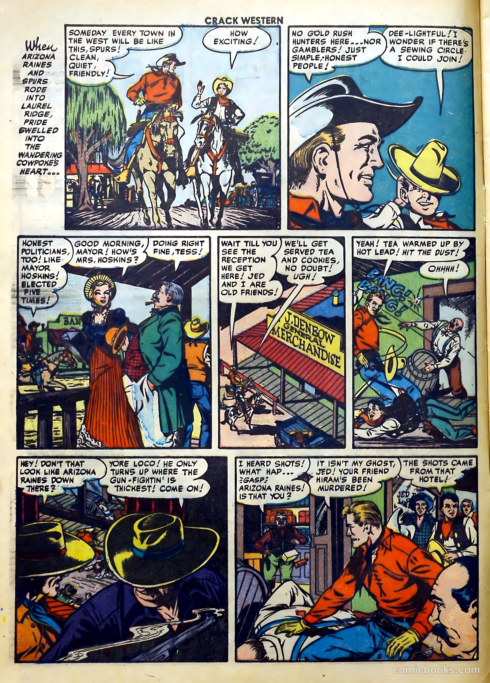 Crack Western #78 (1952) — page 4 of 36